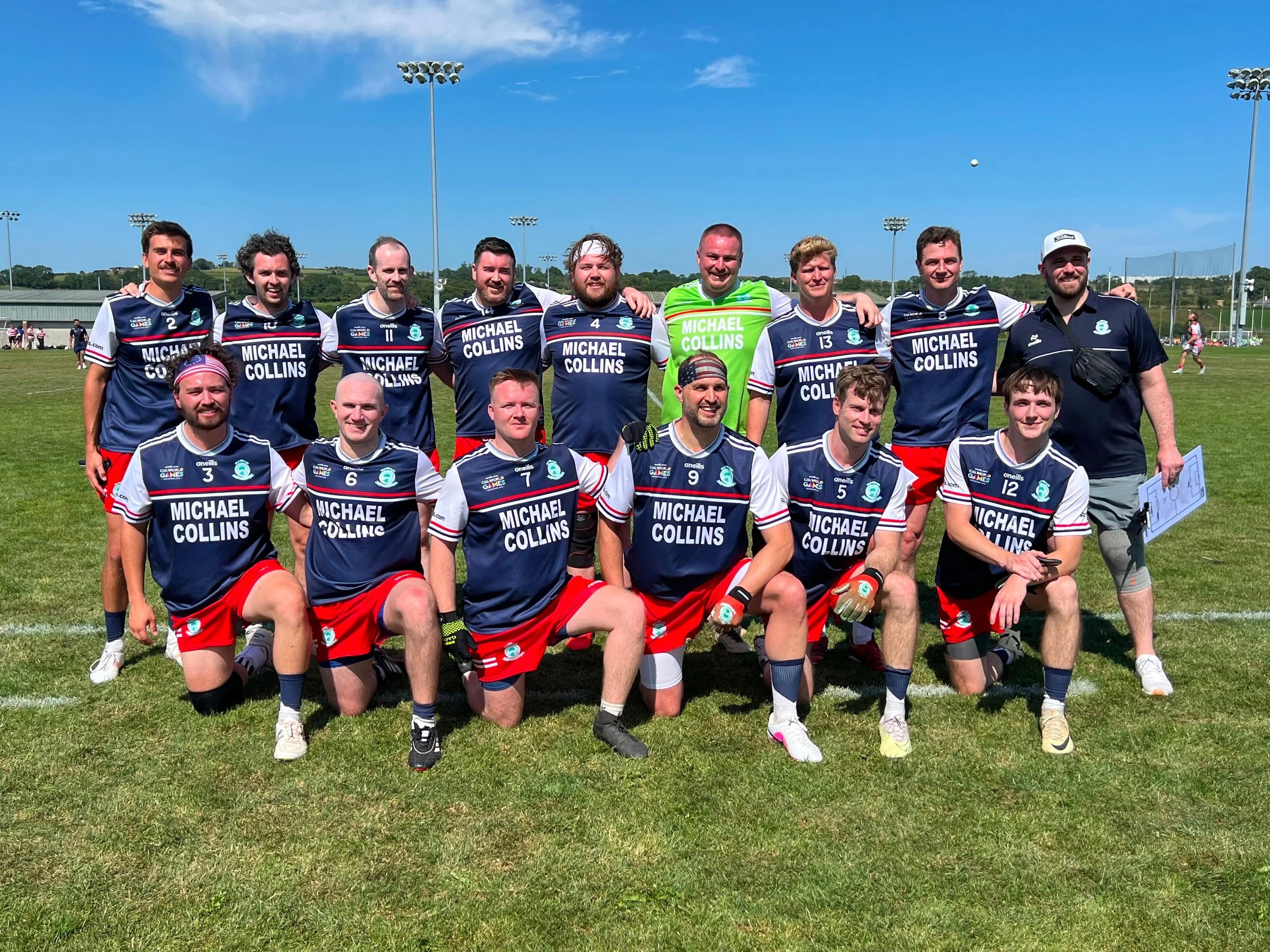 A great day at the @gaaworldgames as the lads lost a heartbreaker in the first and rallied to come back and win our first match of the tournament in the second. 

We'll be meeting up with our new friends at @tramoregaa for the GAA World Games twinnin