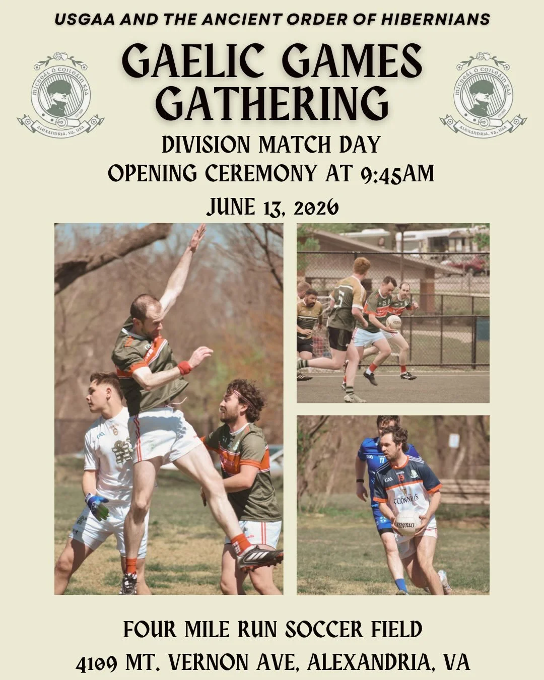 "The GAA is about more than just winning or losing a game. It's a part of us, it's our heritage. That pride of place, in your own little patch, in your people and your community, helping others in time of need."

Michael Collins GAA is prou