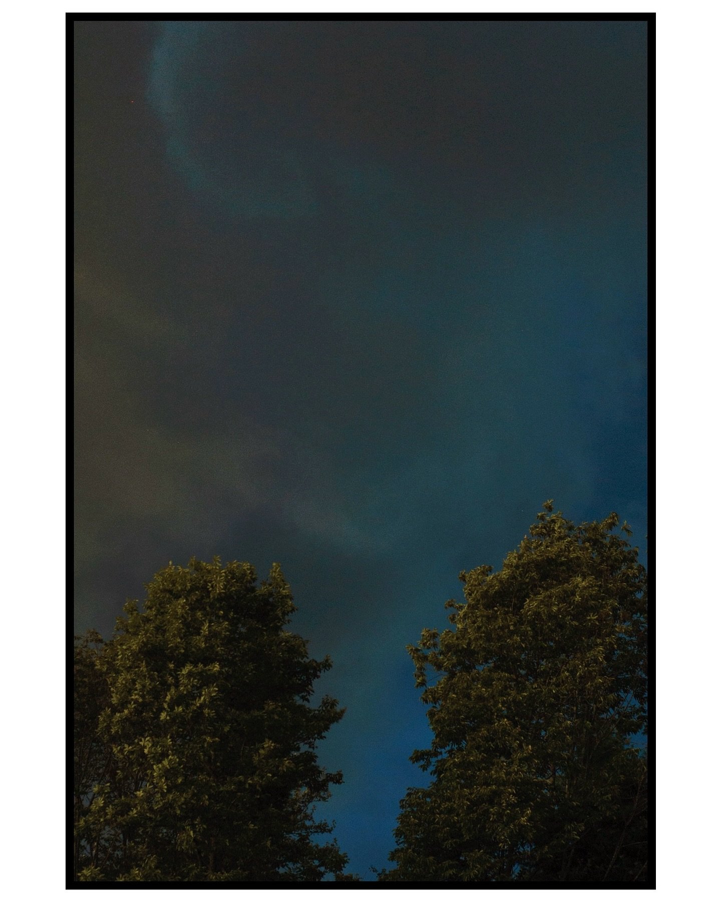 there&rsquo;s something about the way sunlit trees look against dark &amp; moody storm clouds. 
we watched this storm roll through the valley while we were on vacation last month, the colors of the clouds were incredible. 

#boxofgrain #moodyskies #v