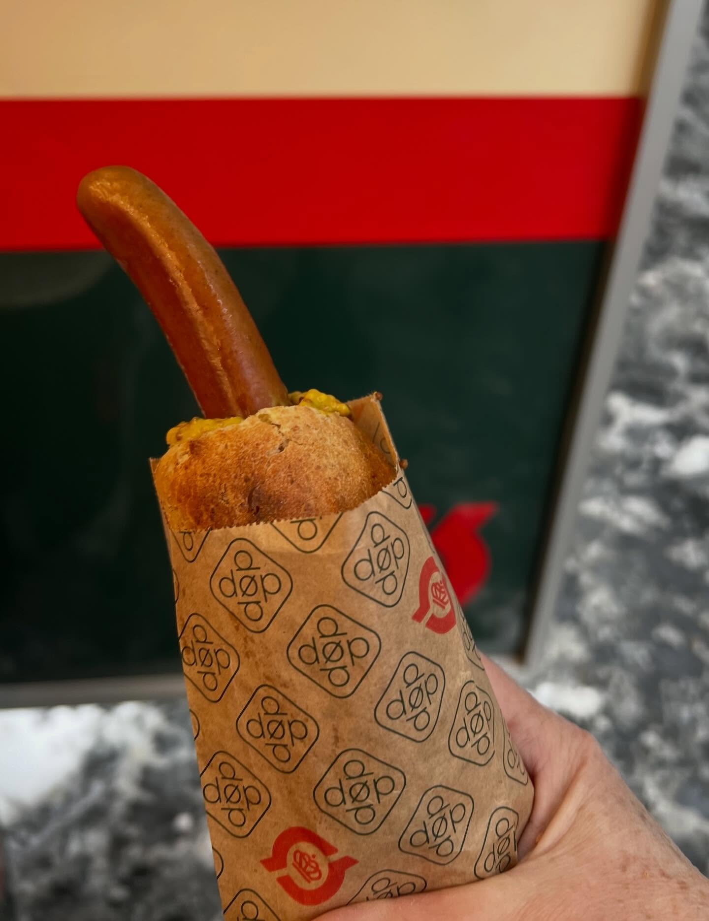 Hotdogs are sold in most of the world. A &ldquo;hapsdog&rdquo;, also called a French hotdog, is a type of Danish hotdog. It is a sausage put inside a roll with dressing or ketchup. It was introduced in 1983 and became a success from the start. Put in