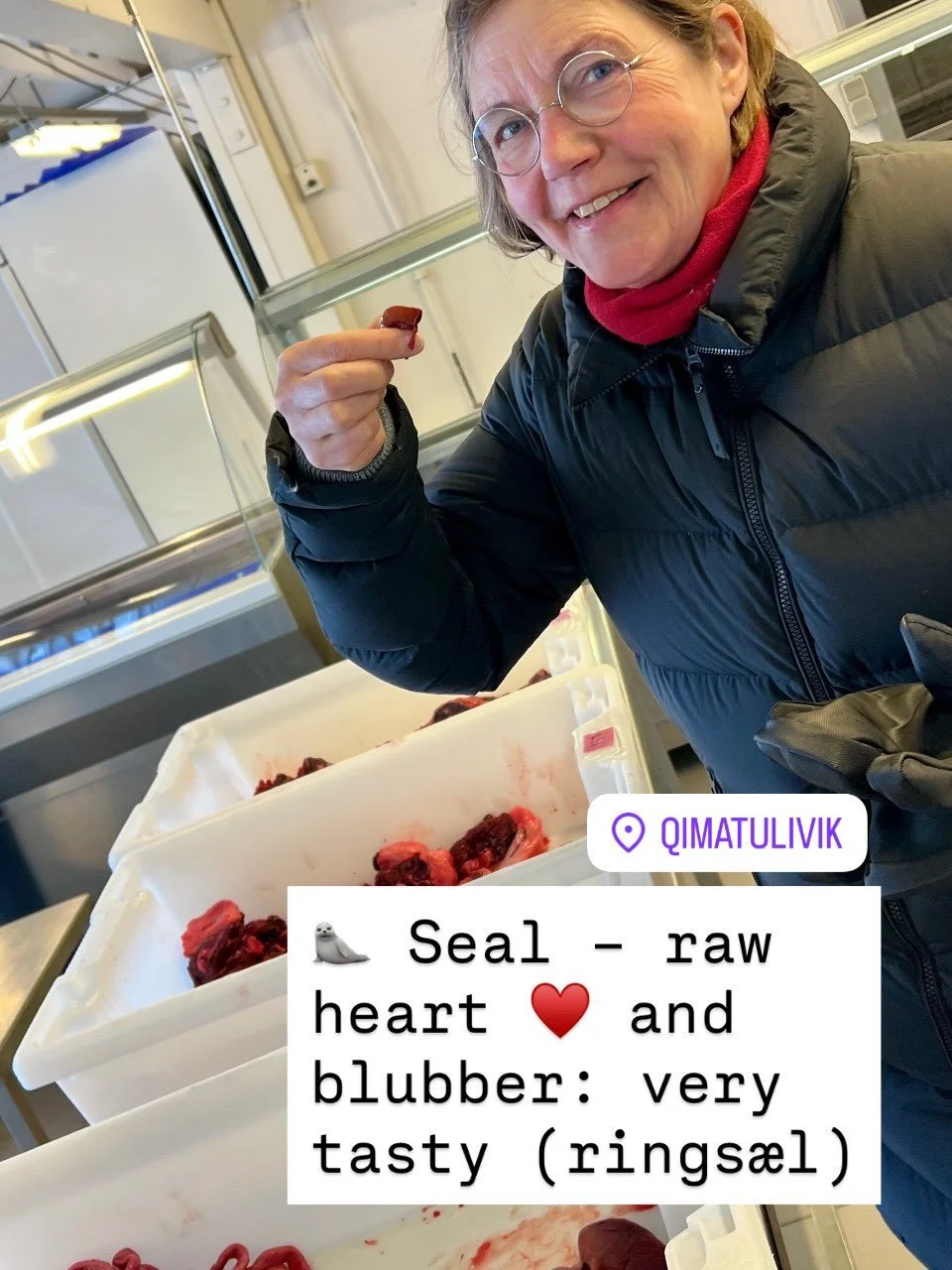 🇬🇱 Postcard and 19 photos/films from Sisimiut
&nbsp;
Four days in Greenland&rsquo;s second largest city with a local and welcoming athmosphere. 

A picturesque city and beautiful winter landscape. Sled dogs, snowscooter, walks and some local food f