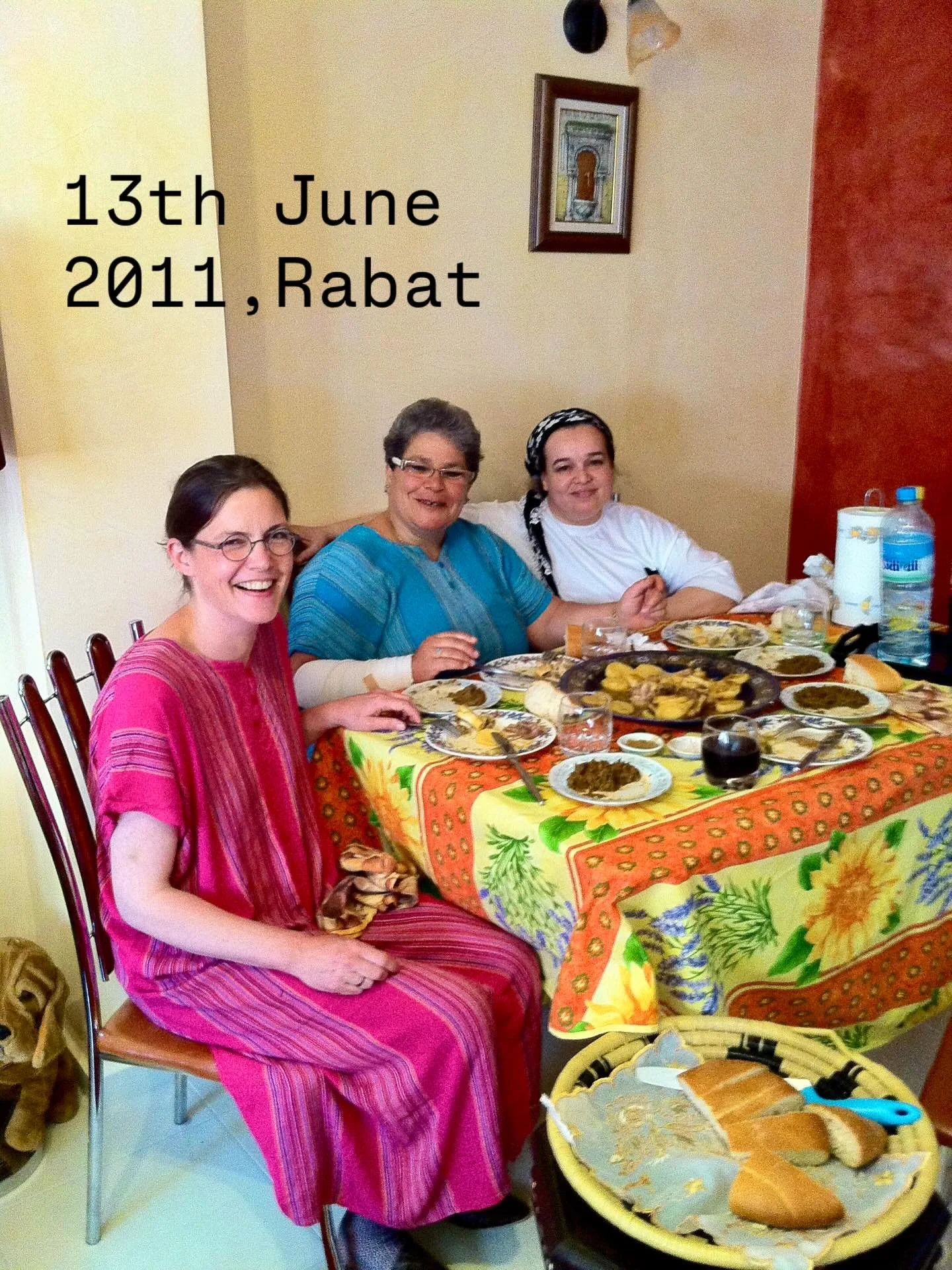15 years since we met Rachida @rachidaguelzim 
&nbsp;
15 years ago in Rachida&rsquo;s home in Rabat, Morocco 🇲🇦
I was in the kitchen with her maid - while Rachida translated to English - making a Moroccan lunch that we enjoyed with her husband. 
&n
