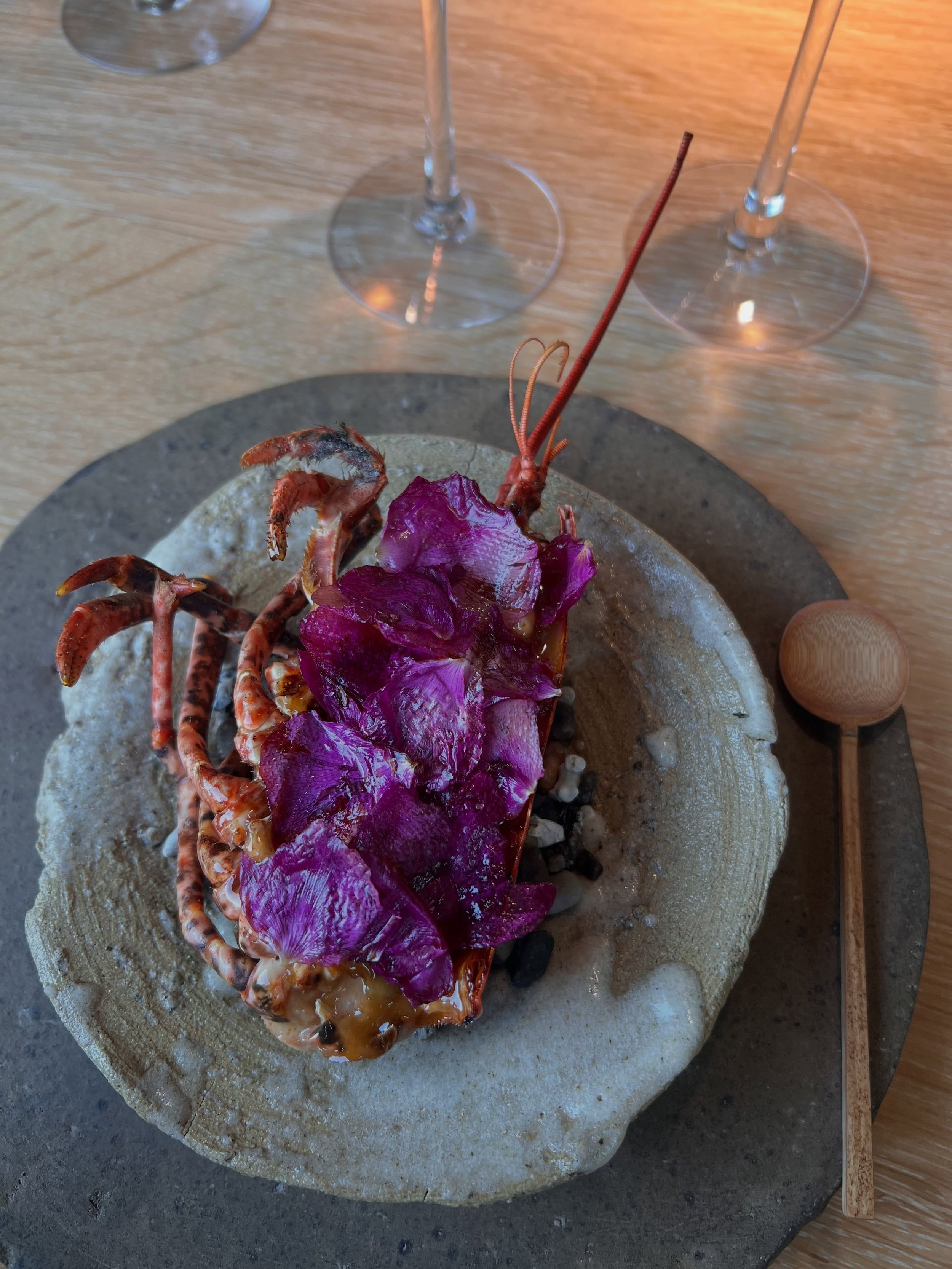 Thank you to the talented and dedicated Mette, Junichi, Pablo and Annegret, and to everyone else at noma, for once again creating and carrying off a wonderful meal with lovely wines in a beautiful location.
&nbsp;
Here are just a few of all the beaut