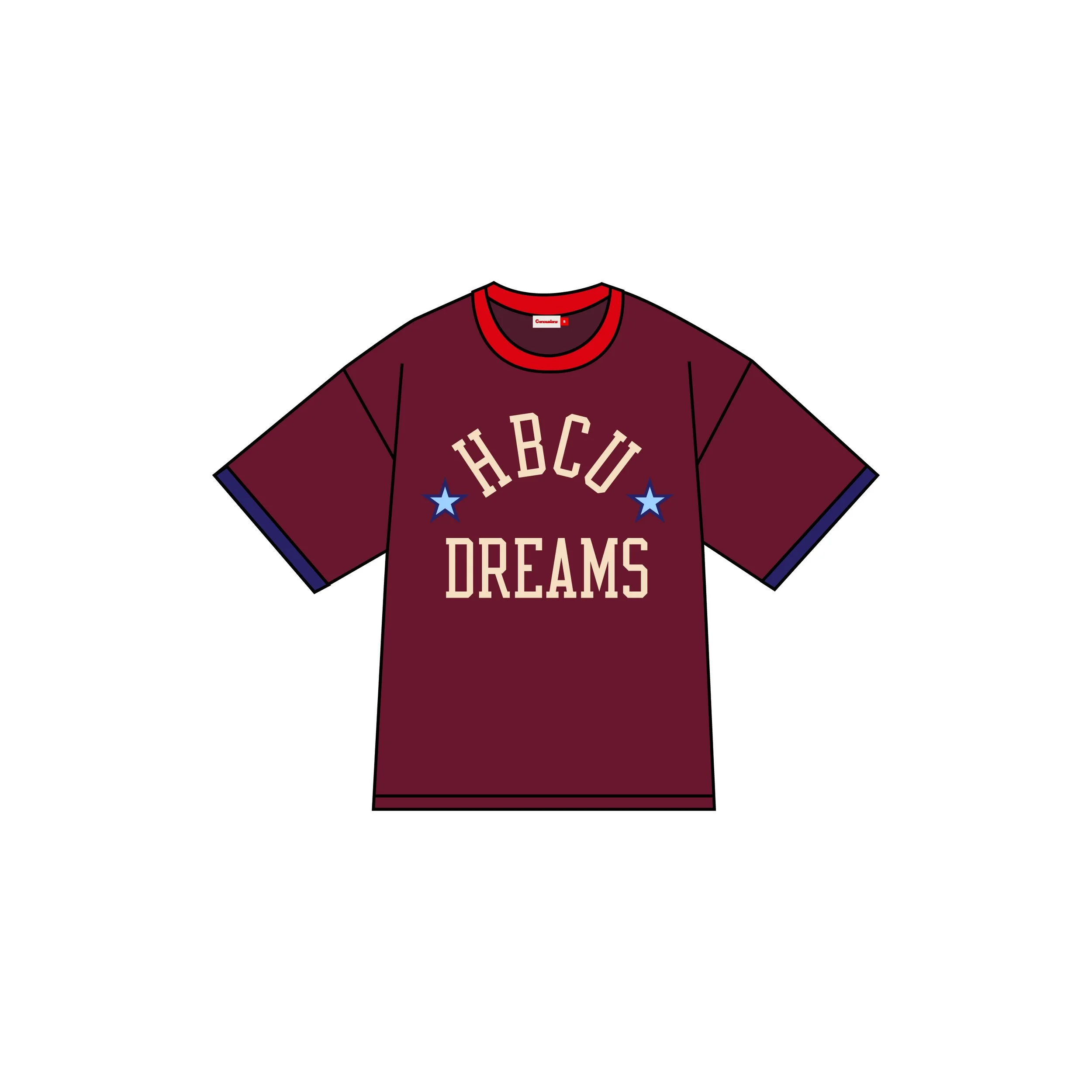 HBCU DREAMS RINGER TEE - YOUTH