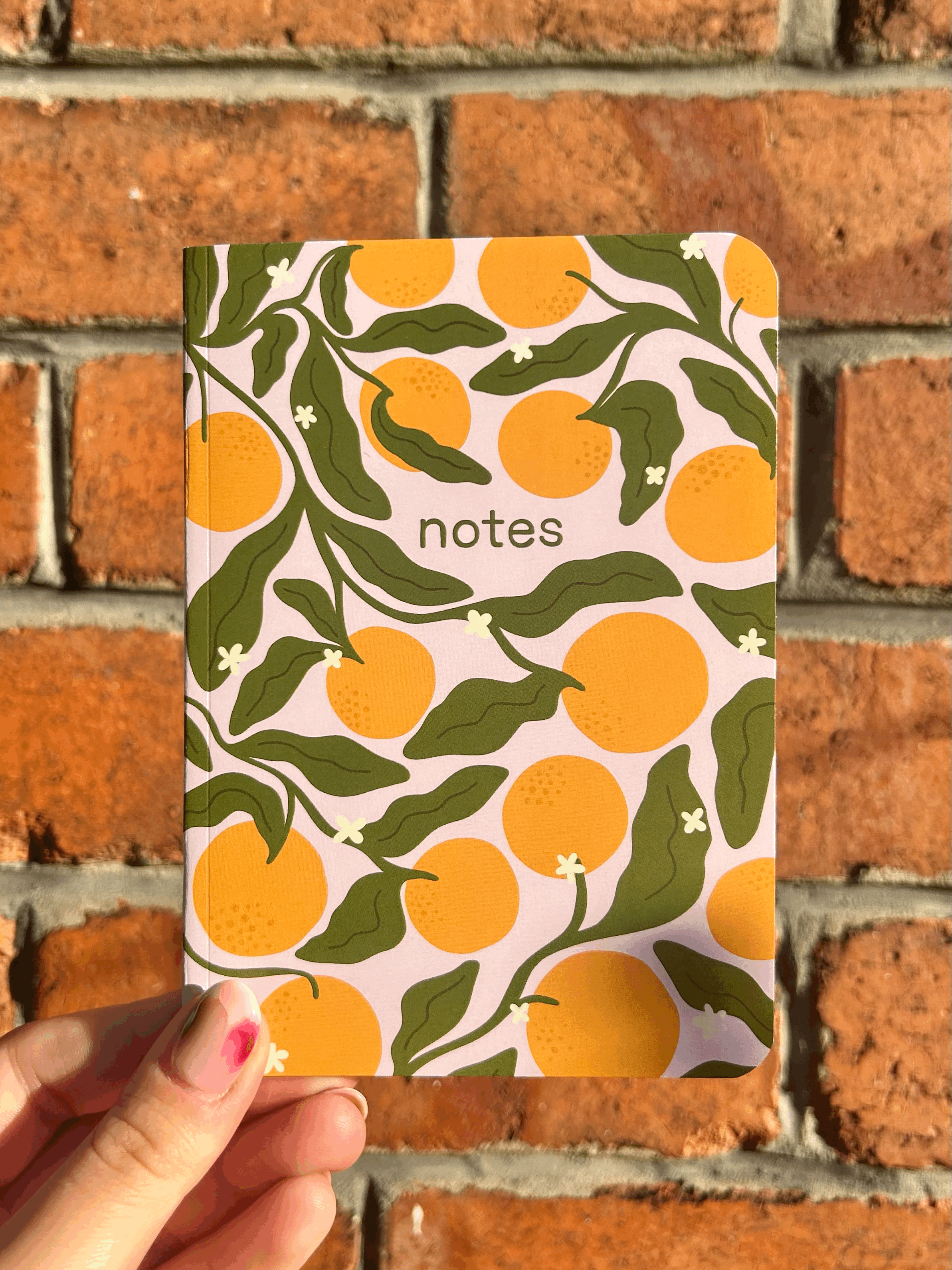 Oranges A6 Note Book