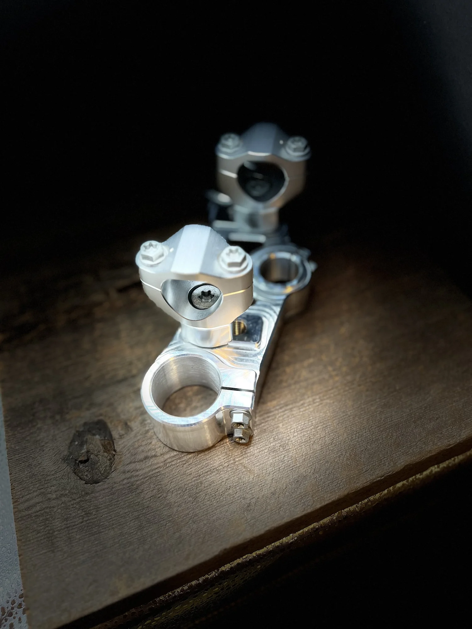 TY 250 Triple Clamp — Six Mile Industries Trials Parts