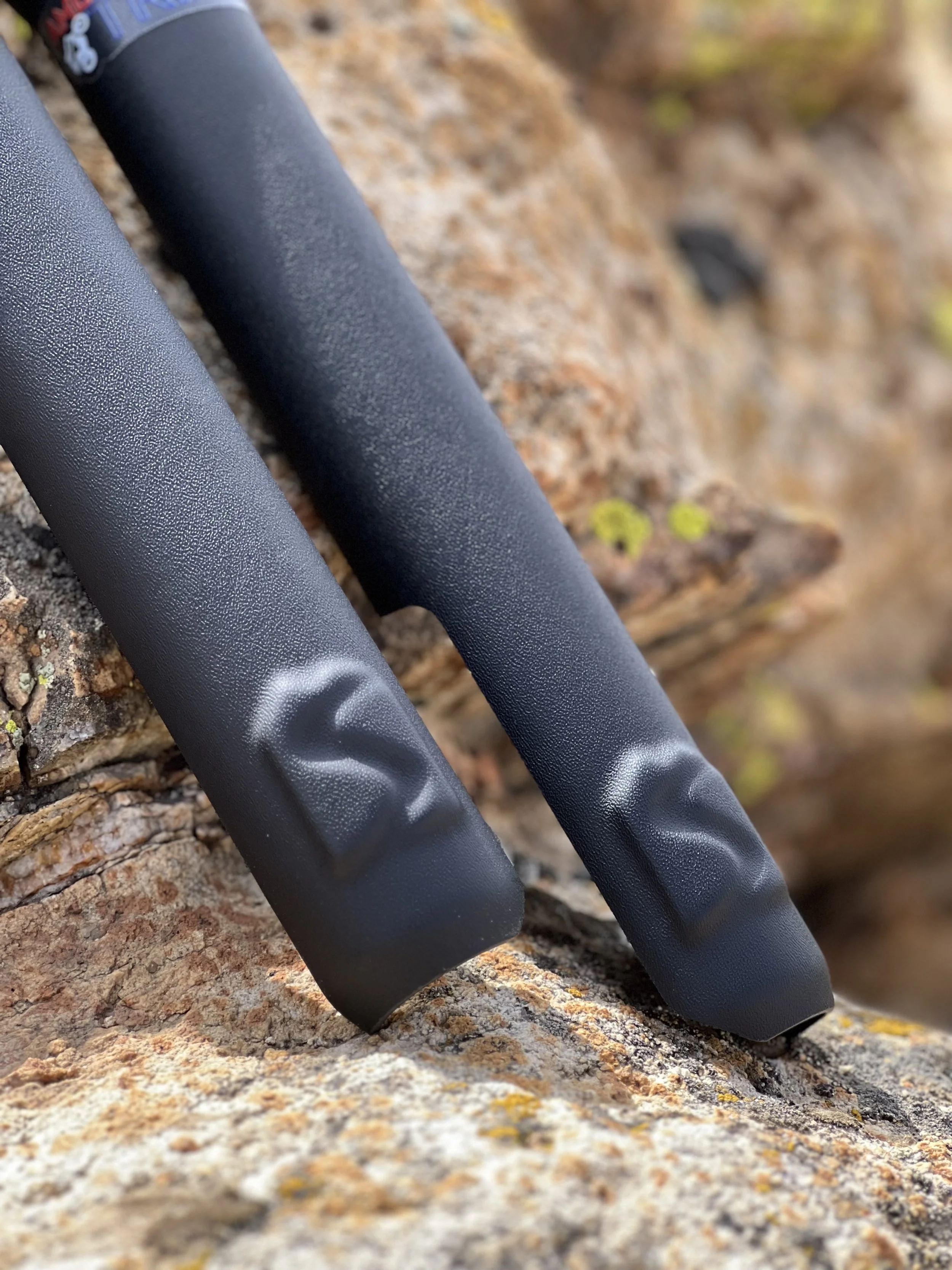 detailed image of trials fork guard bottom protection