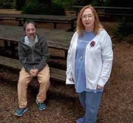 Harker and Tim at Picnic