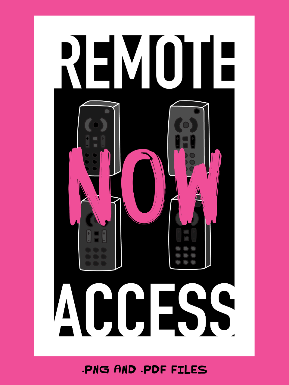 Access Now Digital Print