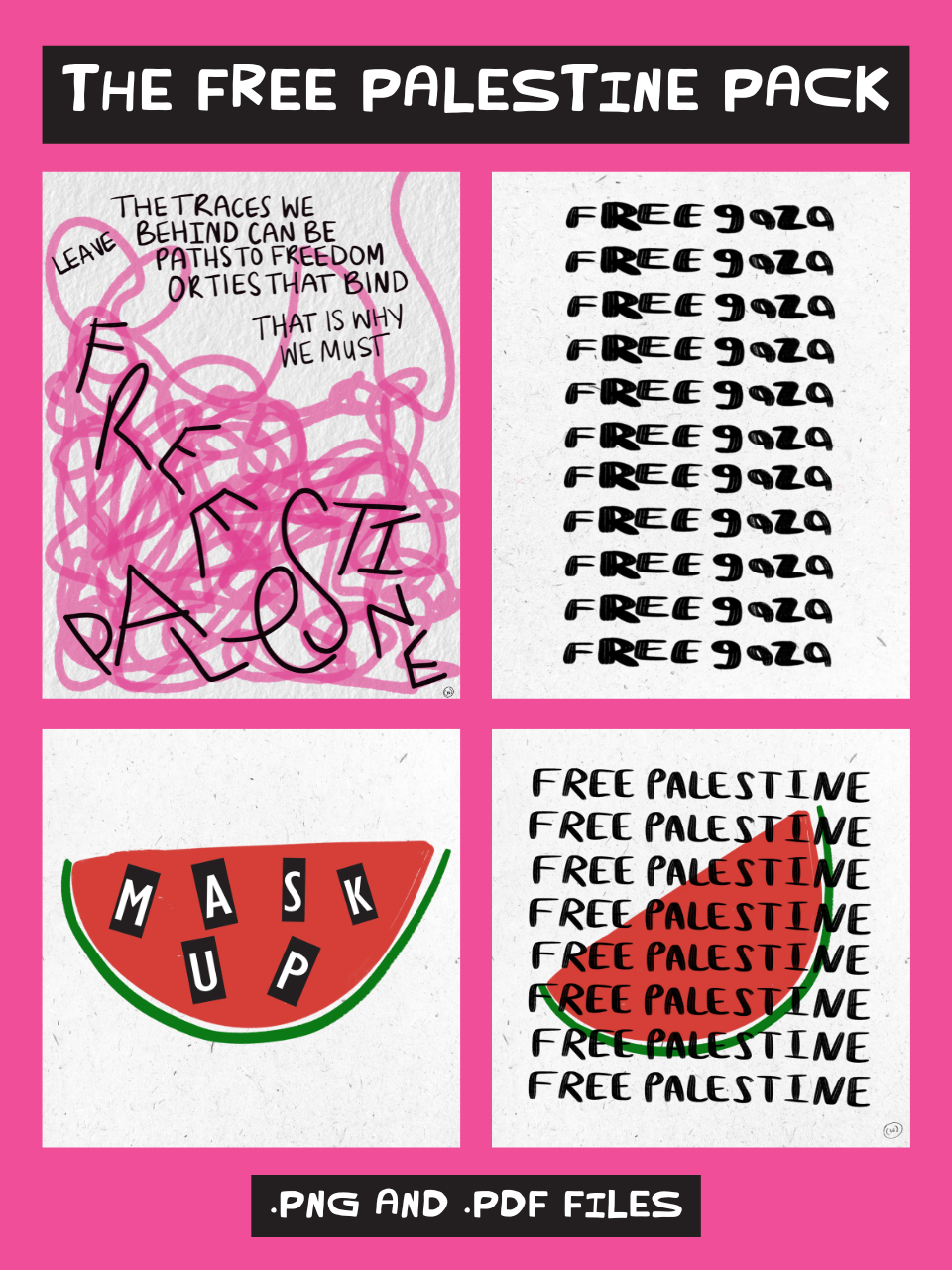 the Free Palestine pack