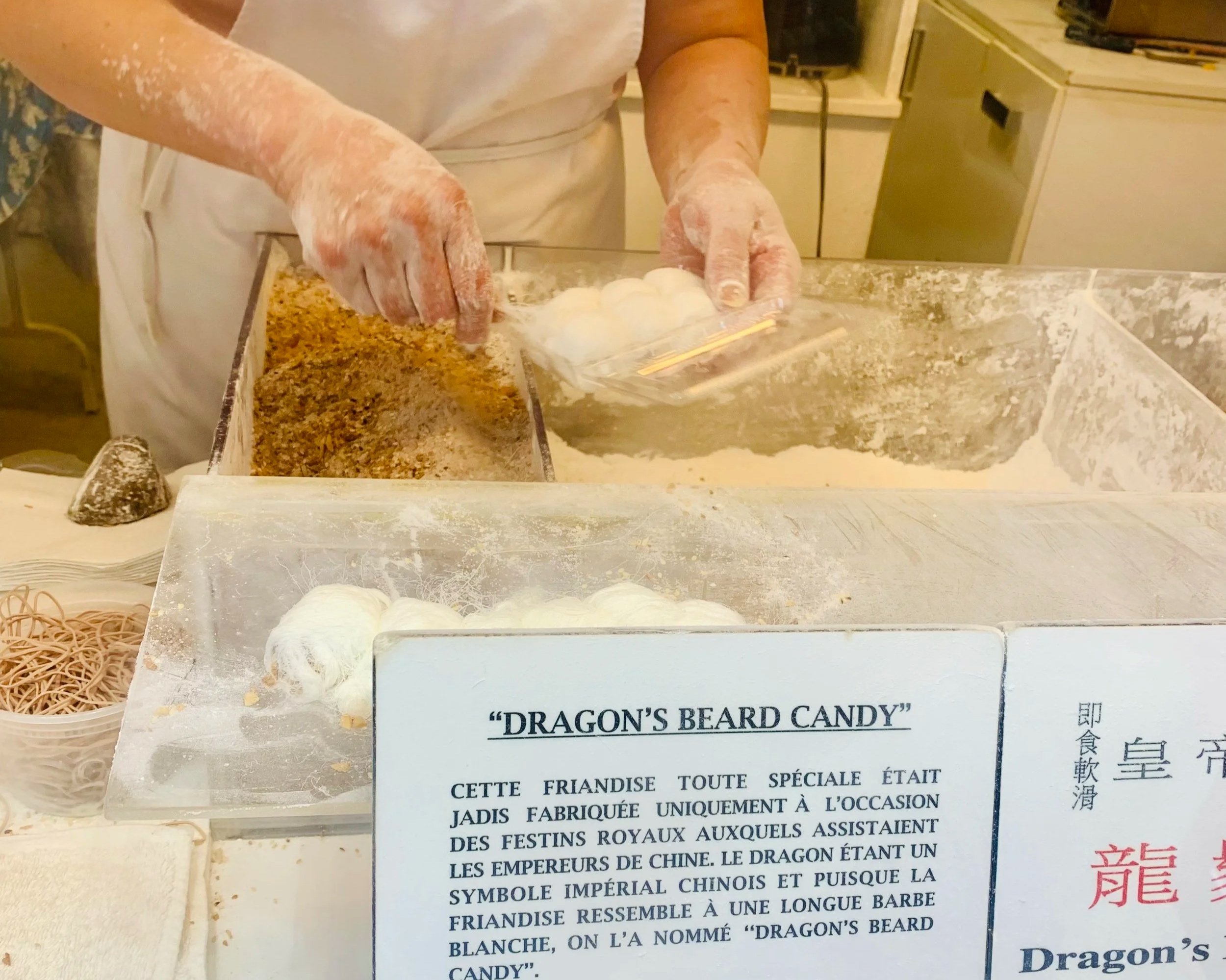 Dragon Beard Candy Chinatown Montreal