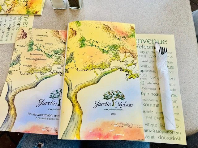 Jardin Nelson, Old Port Montreal Menu