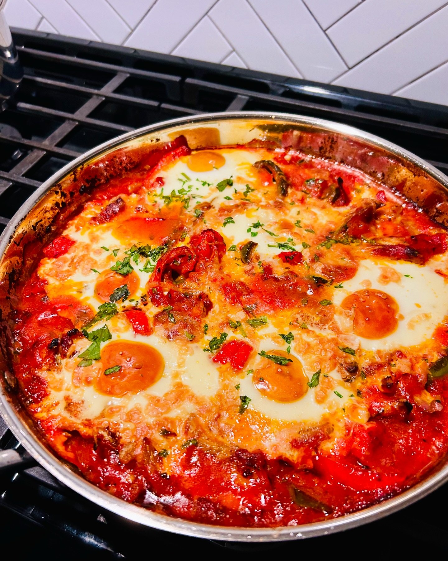 Made my very own #shakshuka 

#cooking #homemade #homemadewithlove #homemadefood #healthyfood