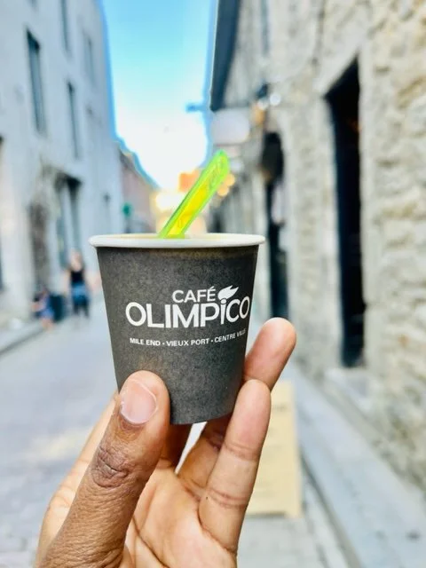 Café Olimpico Old Port Montreal