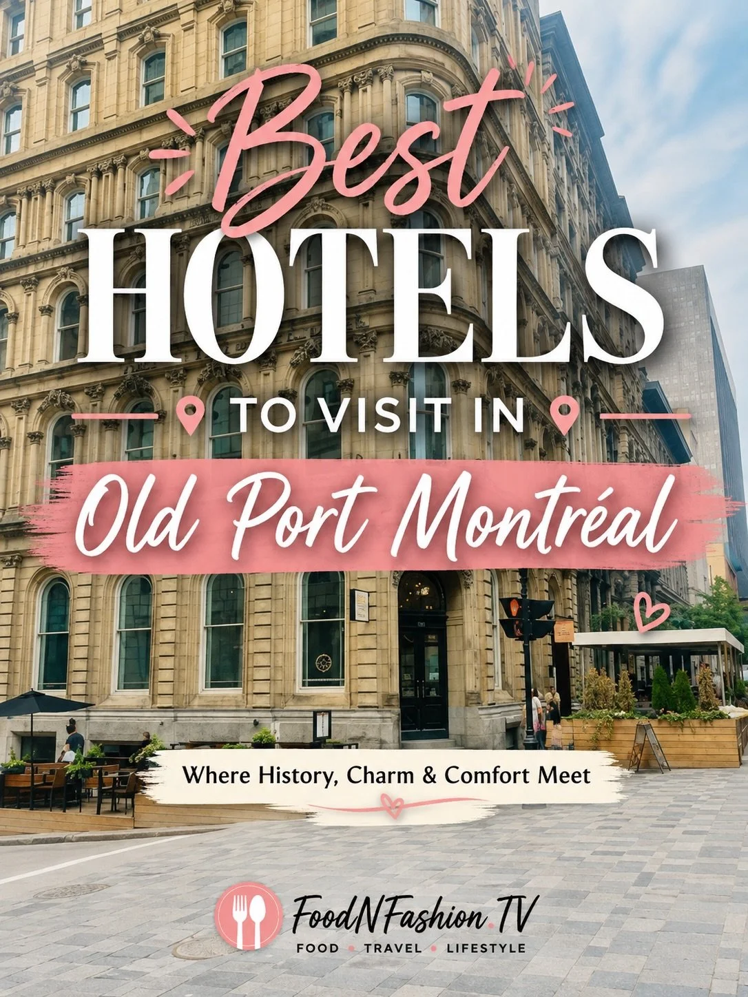 ✨ Planning a trip to Montr&eacute;al? 🇨🇦🏨

Old Montr&eacute;al is one of the city's most beautiful neighbourhoods, filled with cobblestone streets, historic architecture, incredible restaurants, charming caf&eacute;s, and attractions just steps fr