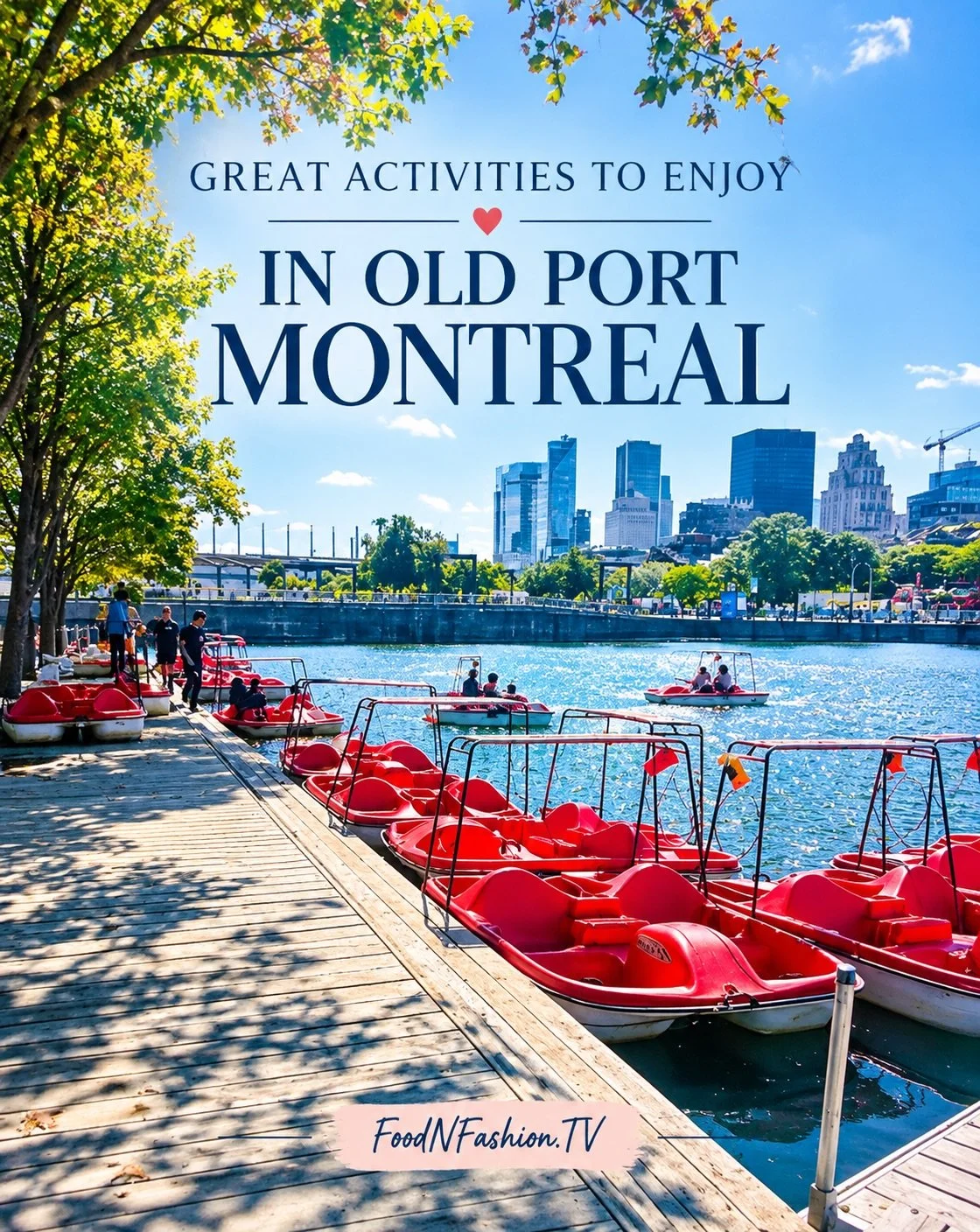 ✨ Activities to Do in Old Port, Montreal! 🇨🇦 ✨

Planning a visit to Montr&eacute;al? The Old Port is packed with amazing things to see and do! From taking a ride on La Grande Roue de Montr&eacute;al 🎡 and cruising along the St. Lawrence River 🚤 t