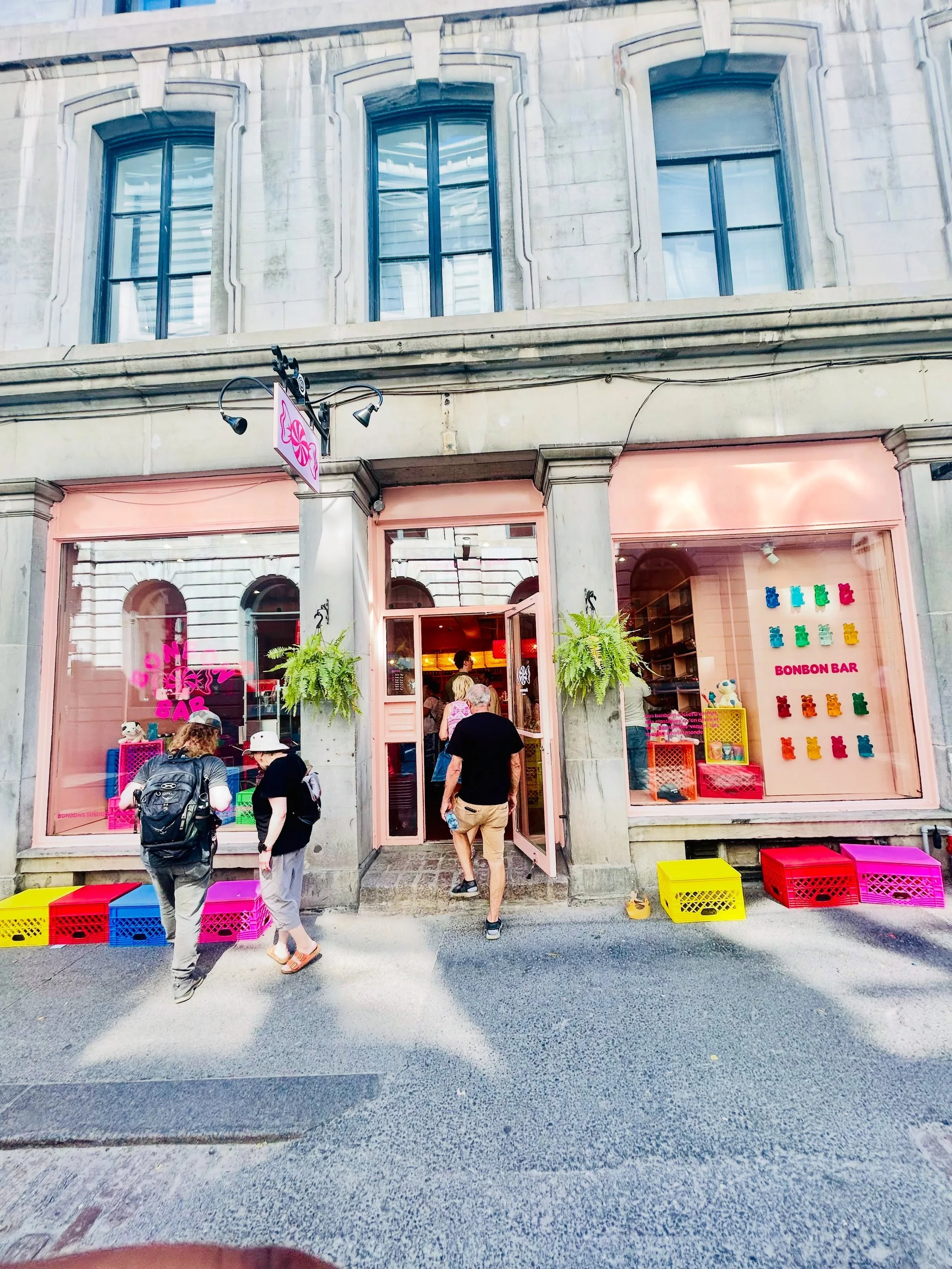 🍭✨ A Sweet New Spot in Old Montreal! 🍬

If you have a sweet tooth, you need to check out Bonbon Bar! This new candy store has a wonderful selection of candies, gummies, chocolates, and sweet treats.

What I really loved was how the store brought ou