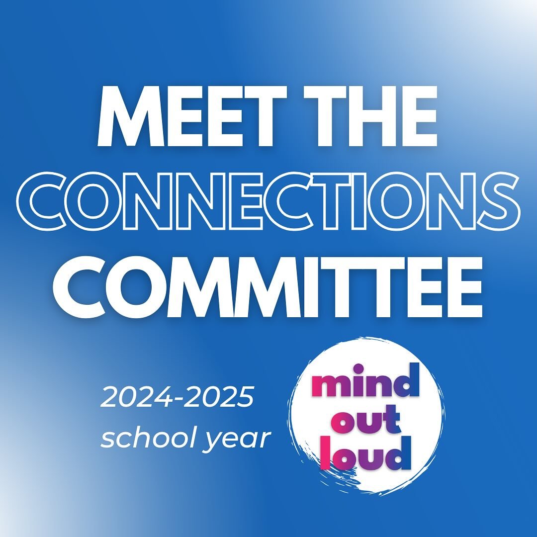 📣MEET THE COMMITTEES📣 
Next up on the meet the committees series is our connections committee! Connections does an amazing job providing reps with icebreaker activities, bonding community questions, and informational recap emails each week. Show so