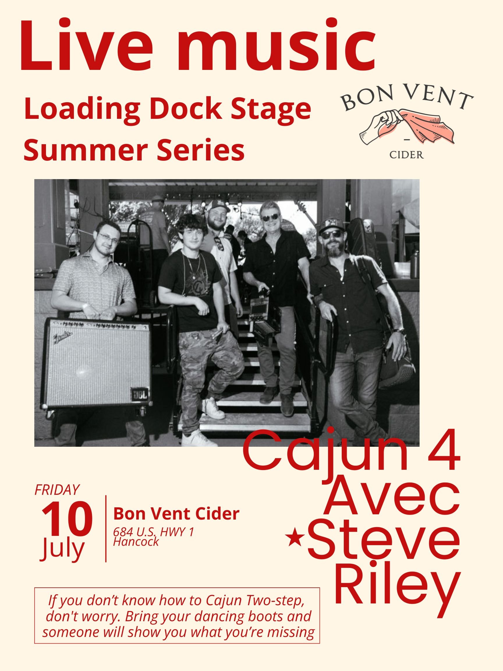 Cajun 4 Avec Steve Riley