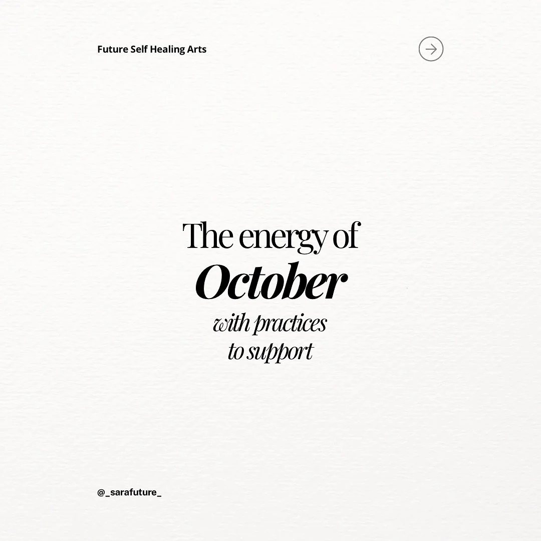 An mini intuitive energy reading for October! 📜

The energetic signature of this month feels especially potent after moving through some massive waves collectively and individually this year. 

October is a time of looking to the waters within. (Wat