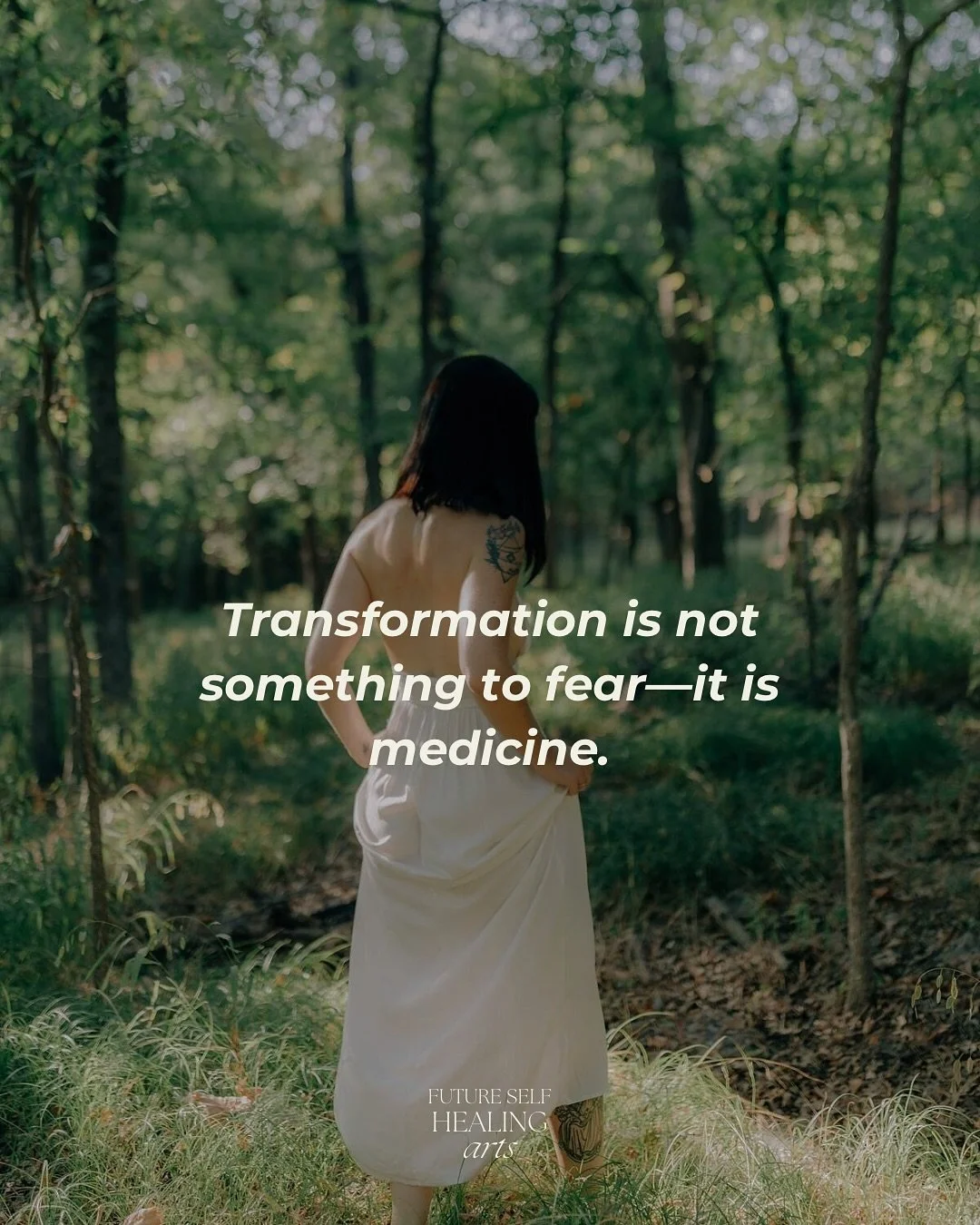Take what you need. 

In these wild times, remember - your transformation is medicine. We are unwiring a millennia of programming that we never consented to. And it&rsquo;s damn important. Keep going. This work is bigger than us as individuals. And y