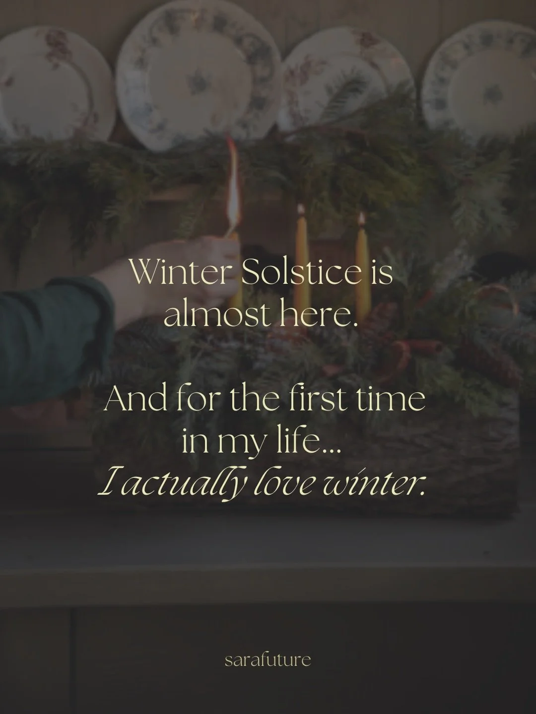 The winters of my life&mdash;both literally and metaphorically&mdash;have changed me. They&rsquo;ve shaped me. And it&rsquo;s part of my mission in this work to walk with women through the winters of their lives, too.

I love walking with the Wheel o