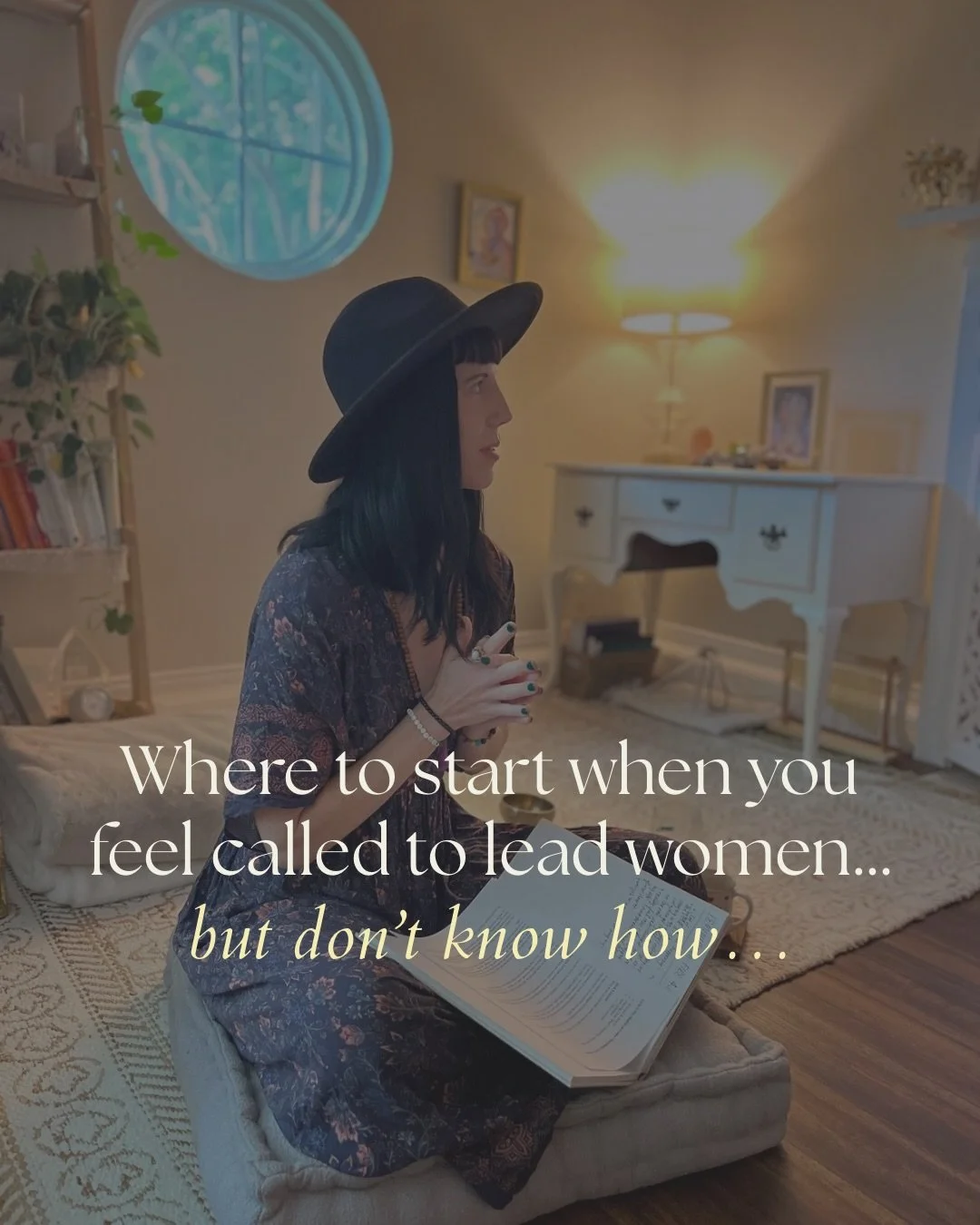 To lead is both a beautiful privilege and a great responsibility.

You don&rsquo;t have to be completed &ldquo;healed&rdquo; to guide others, but you do need to show up in integrity to do the work.

If you feel called to lead women&rsquo;s circles in