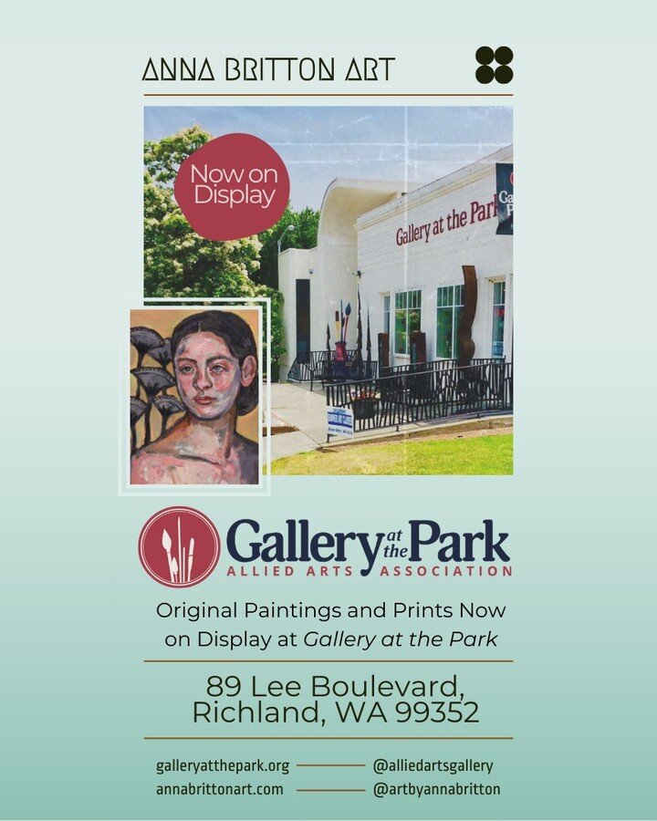 My work is now on display at @alliedartsgallery in Richland! Find prints and originals for sale, and stop by the Holiday Gift Show for other artist's work, including paintings, homemade crafts, and jewelry. 

#localbusiness #localart #localartist #ar