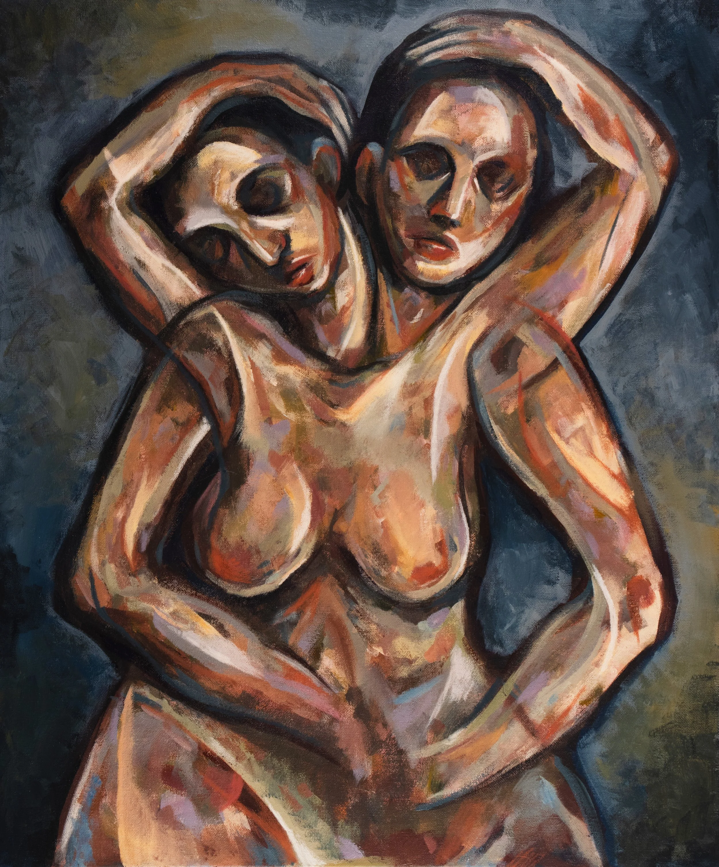 "Trace", 2024, 20"x24"