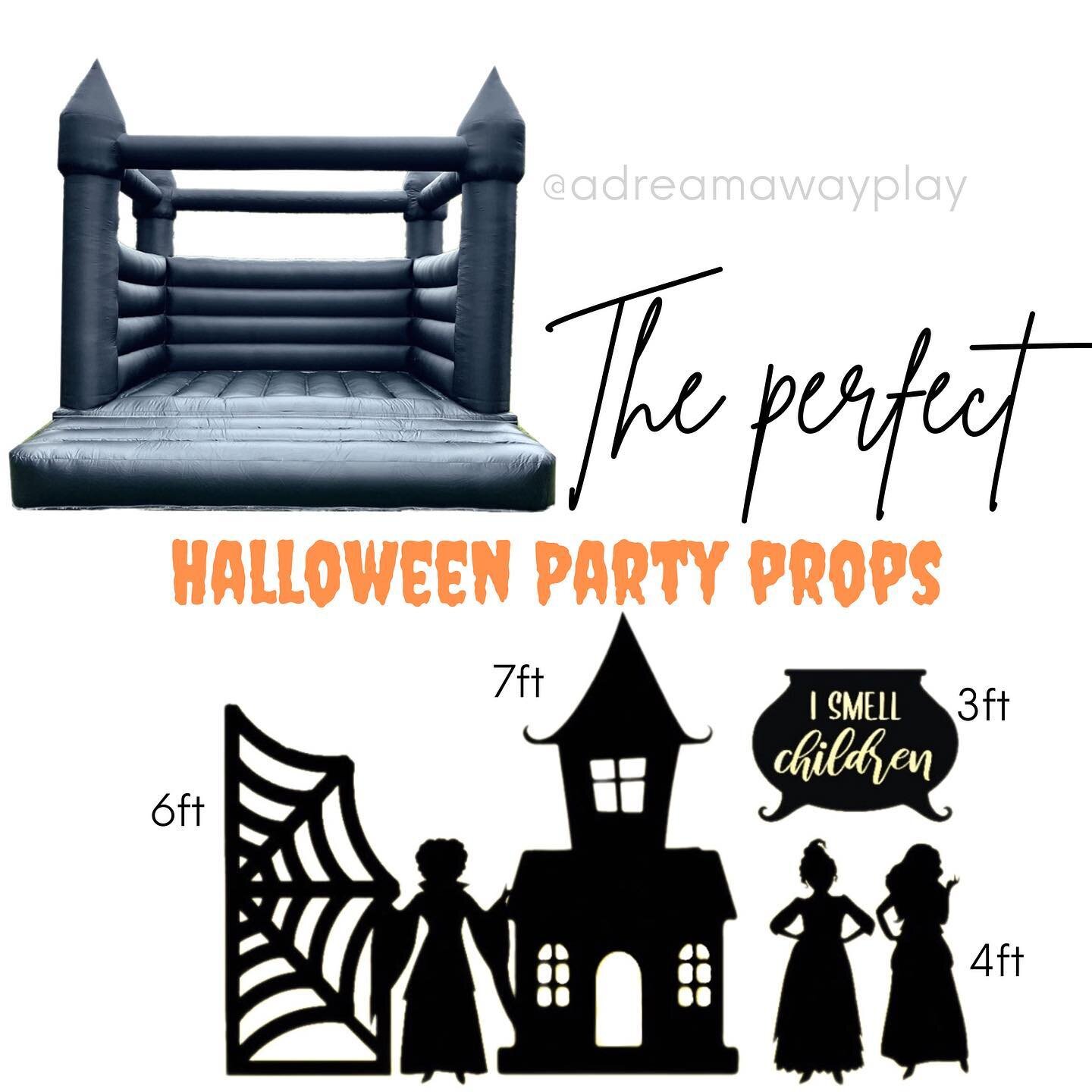 Excited to share our Halloween backdrop props will be available for rent starting 10/1/2023!