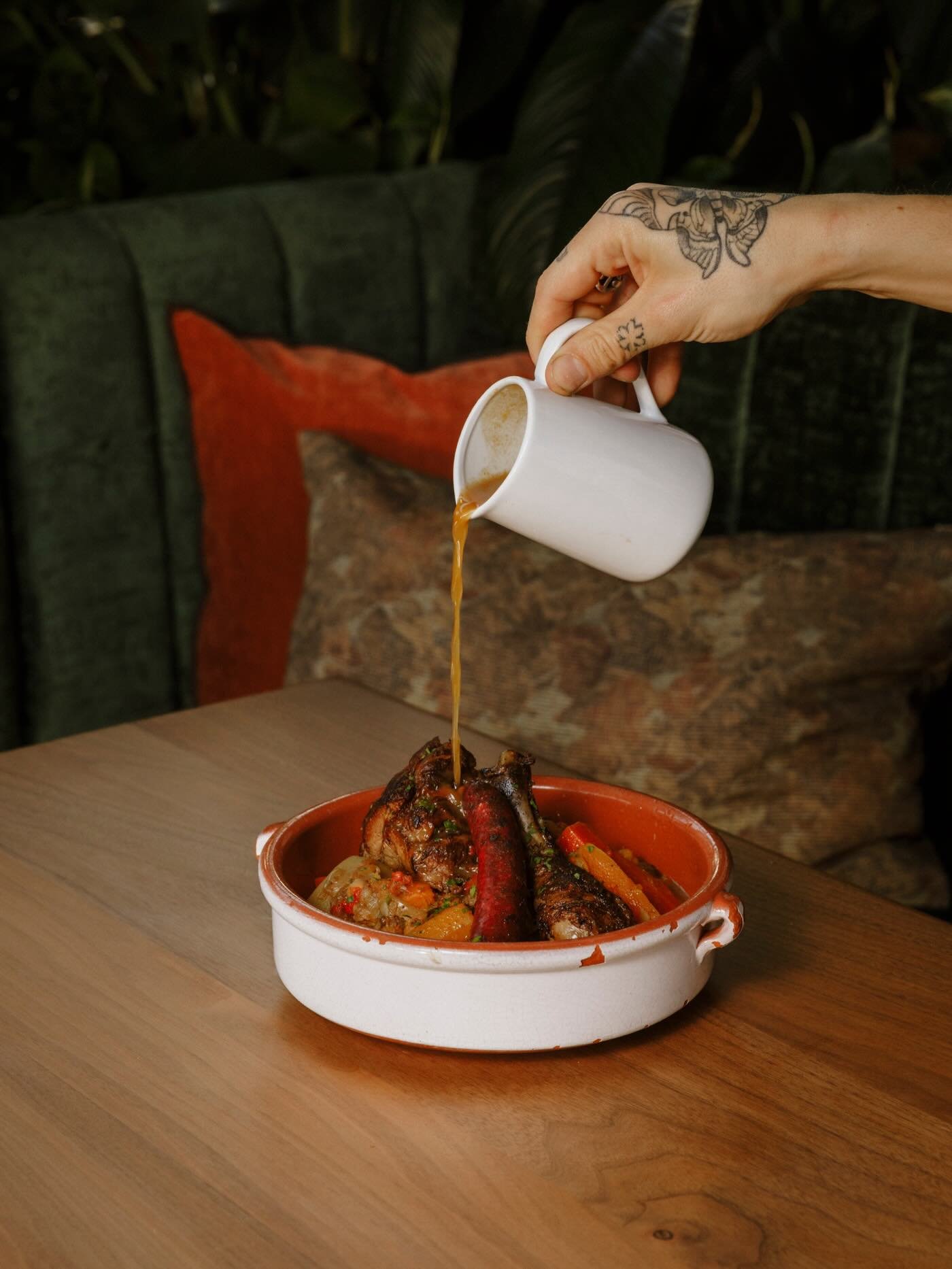 marseille, the capital of provence, has long been a culinary crossroads. the menu at MASSILIA is rooted in proven&ccedil;al cooking &amp; shaped by marseille&rsquo;s port culture, where french traditions meet influences from spain, italy, &amp; north