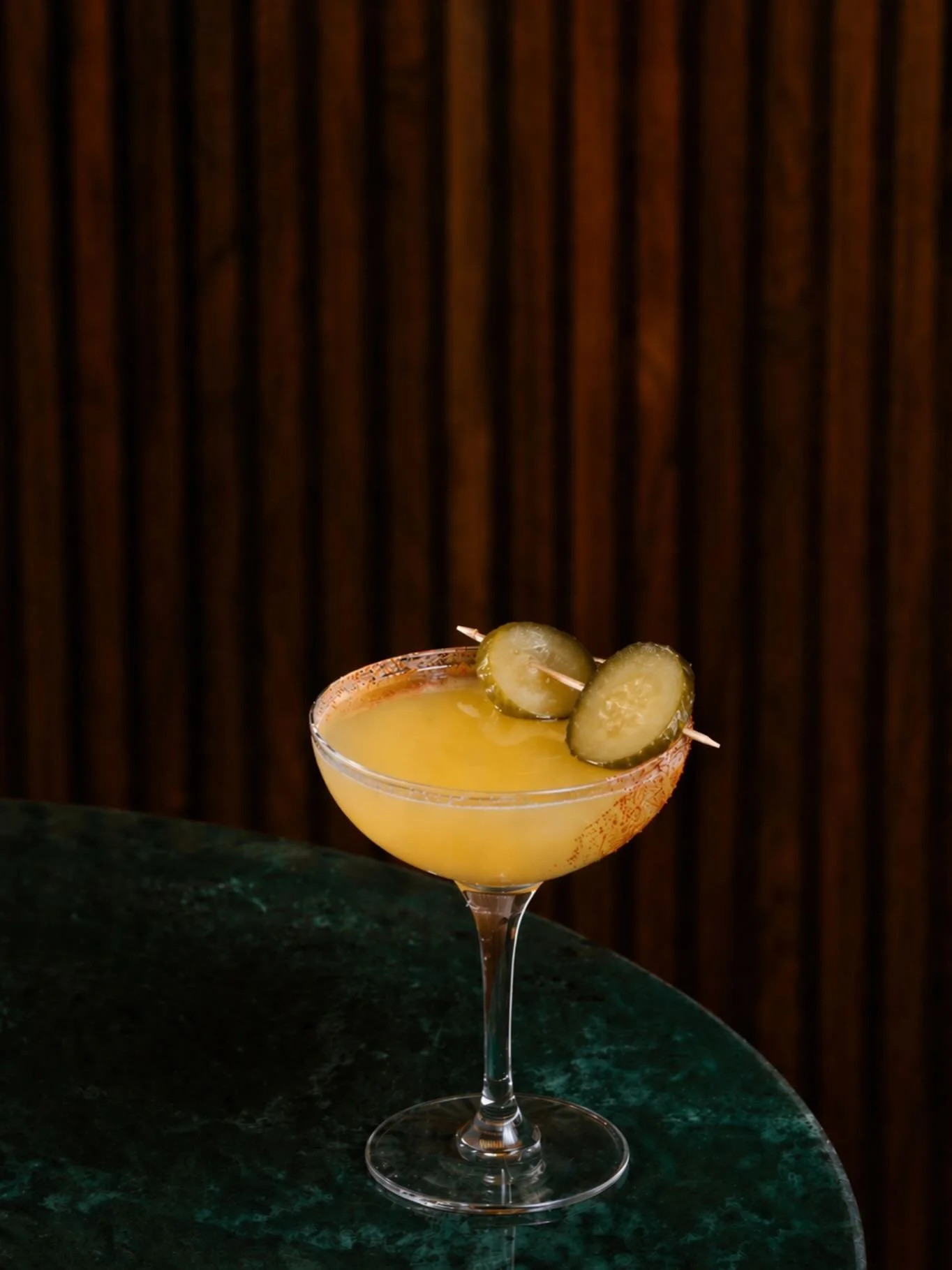 enjoy a specialty cocktail &ldquo;brined &amp; brazen&rdquo; for the run of verdi&rsquo;s falstaff at the @laopera from 04.18 &ndash;&nbsp;05.10.

a bold mix of mezcal, honey mustard pickle juice, lime &amp; spicy bitters. with a tajin rim &amp; corn