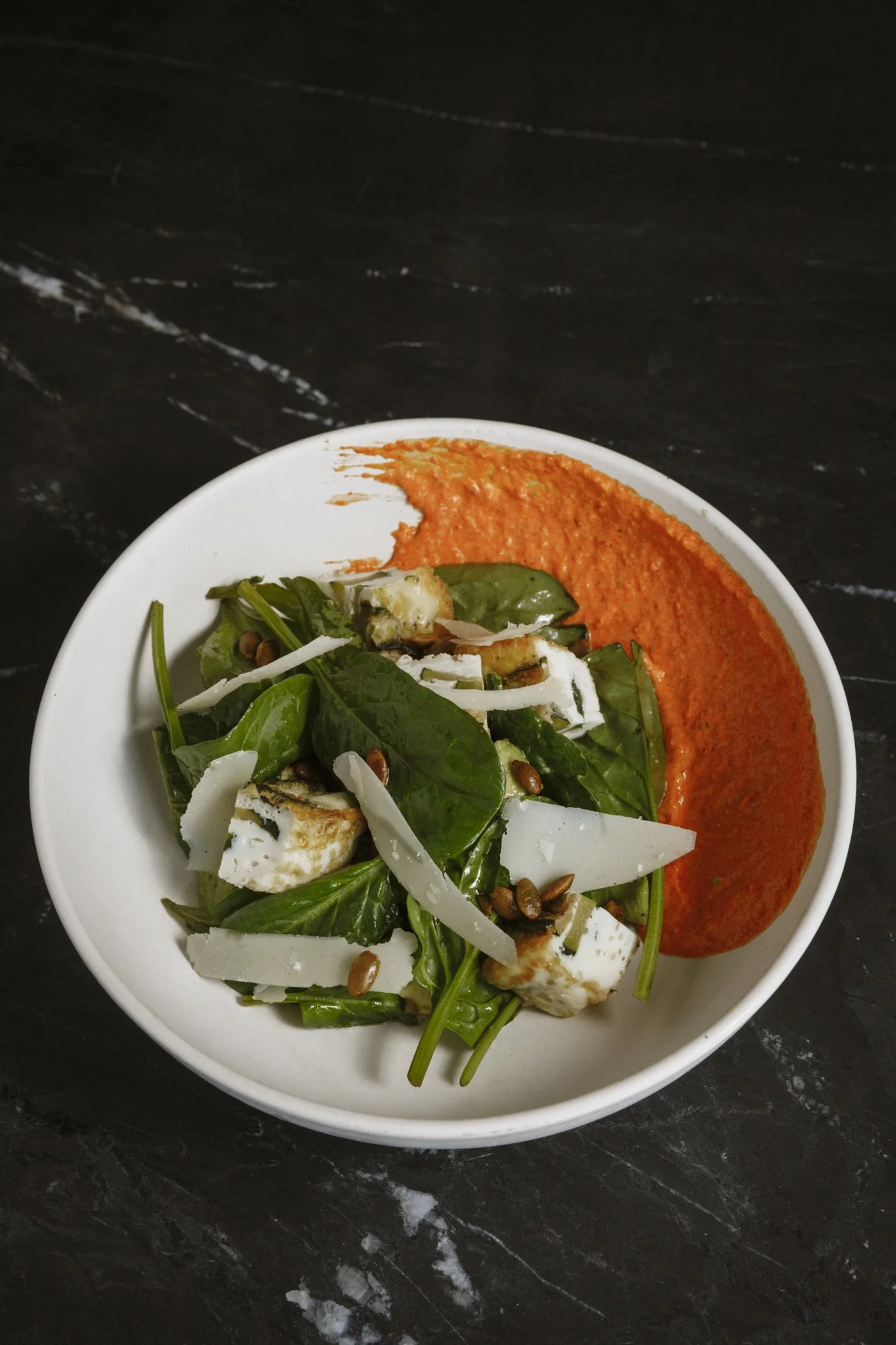 Photo of protein bowl at Massilia, a French-Mediterranean restaurant