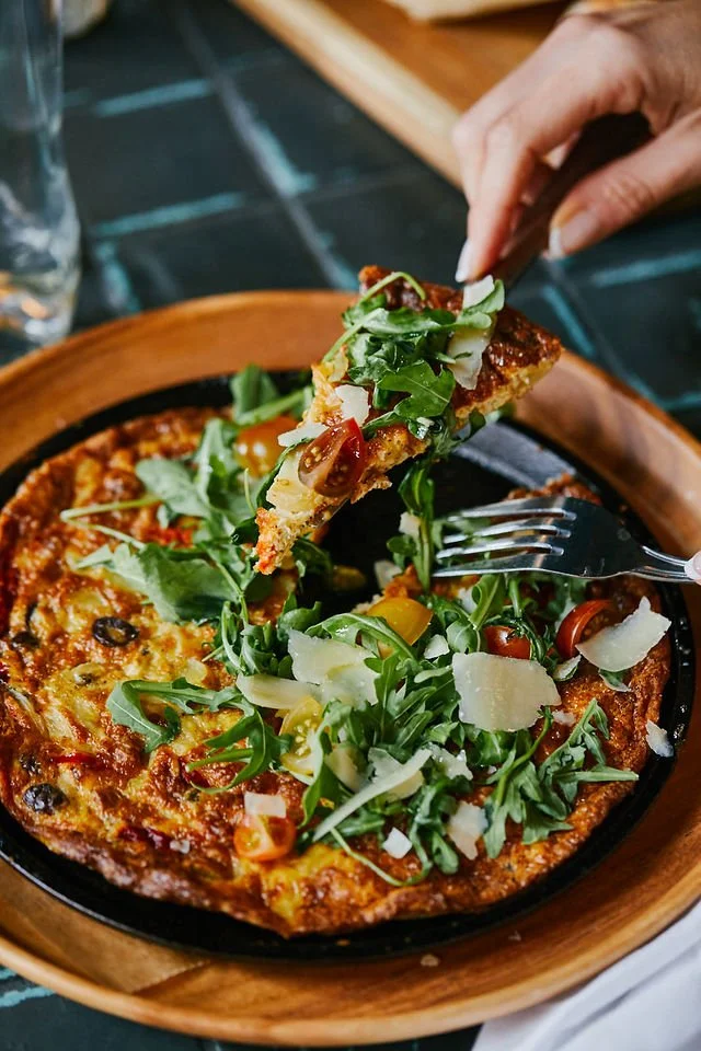 Photo of Socca Breakfast Pizza at Massilia