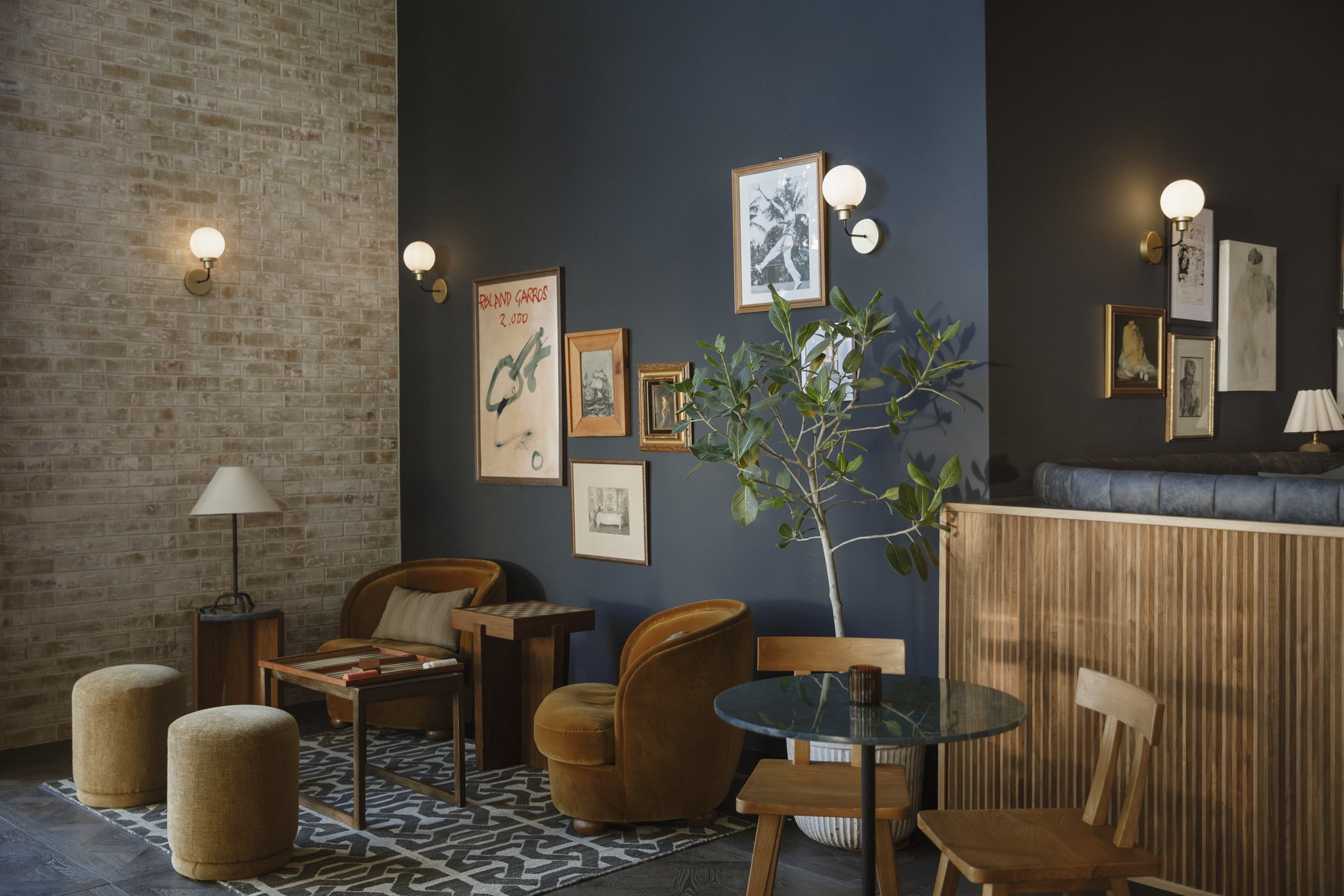 Photo of lounge area at Massilia Grand DTLA, a French-Mediterranean restaurant