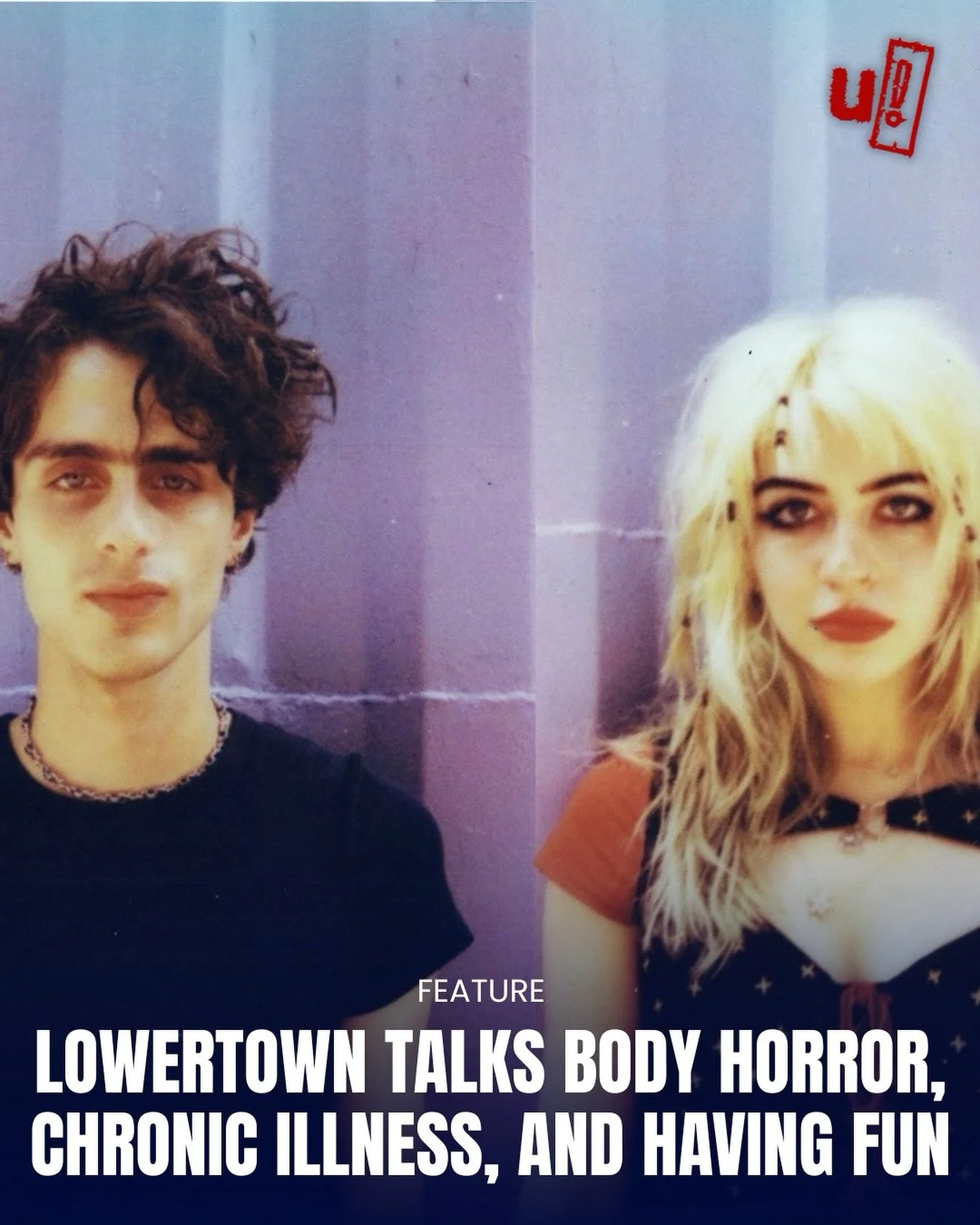 Lowertown is entering a new chapter, and @liv.jolee talked to them right on the edge of it.

From body horror to chronic illness to finding joy in the chaos, Olivia Osby + Avsha Weinberg open up about their evolution.

🔗 Full interview in bio. 

📸 