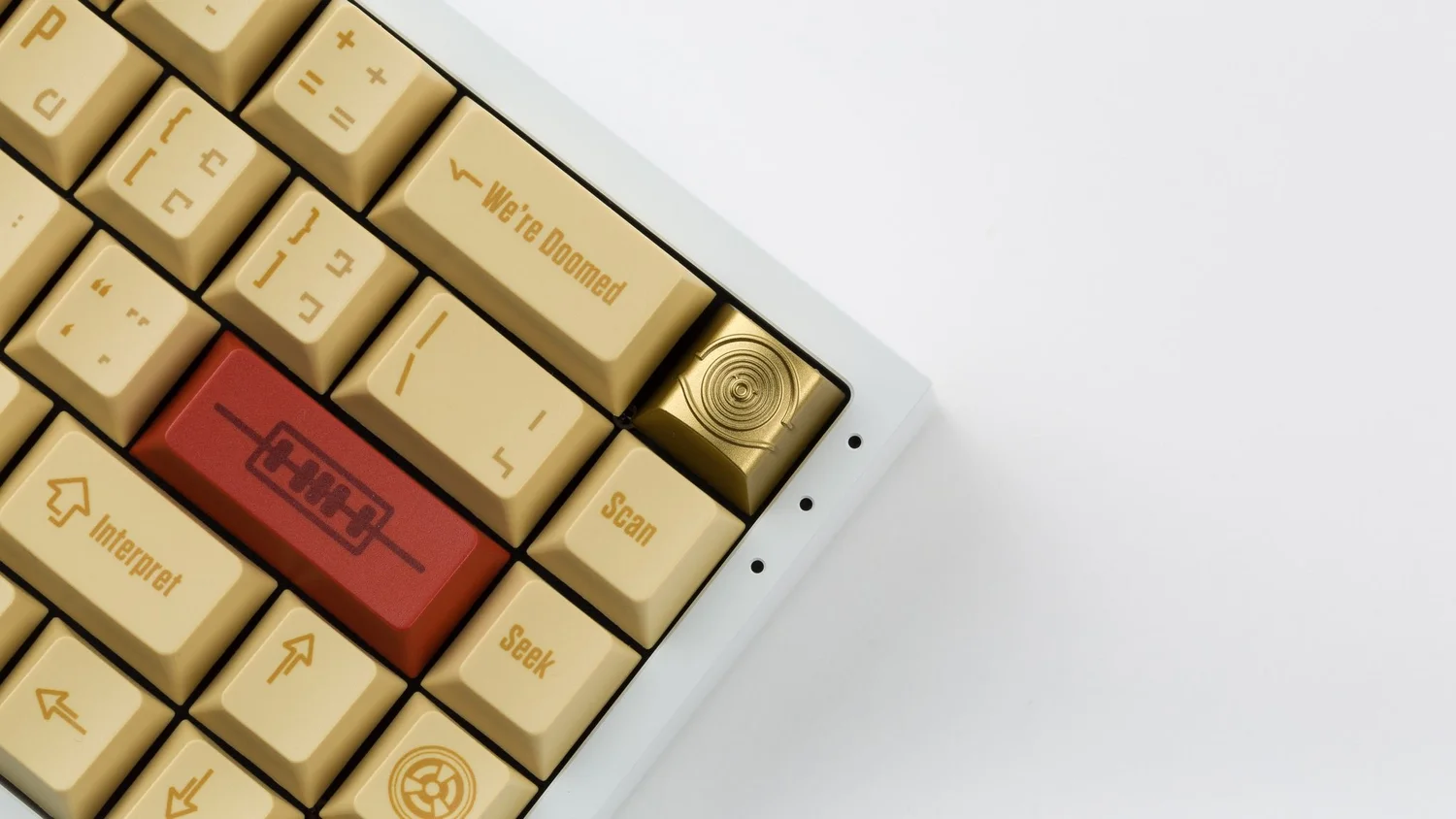 Wingstop Keyboard Stay on Target: X-Wing Mechanical Keyboard by NovelKeys — Rebel Breakroom