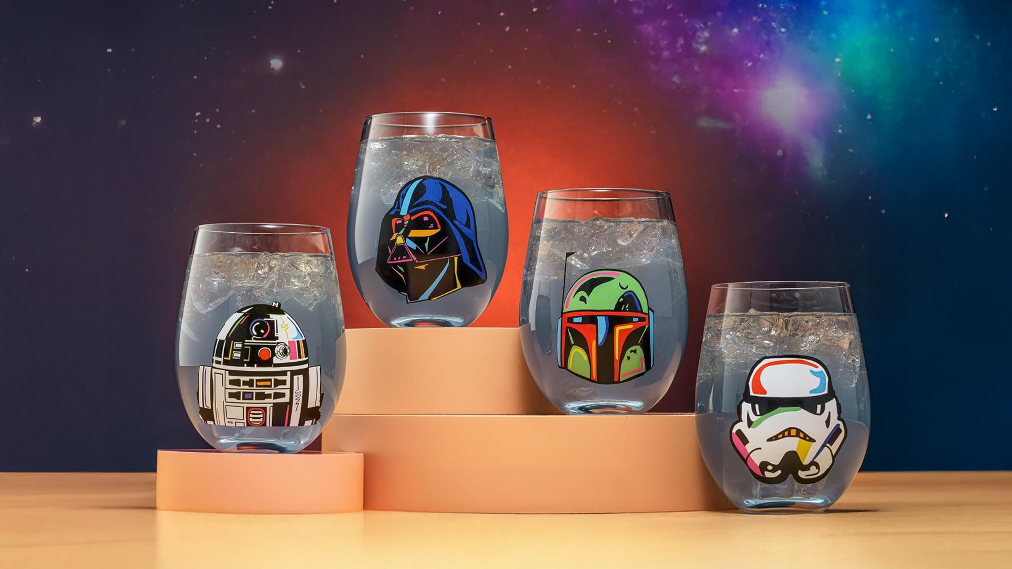 Boba, Vader, and a Splash of Color: The Perfect Glass Set