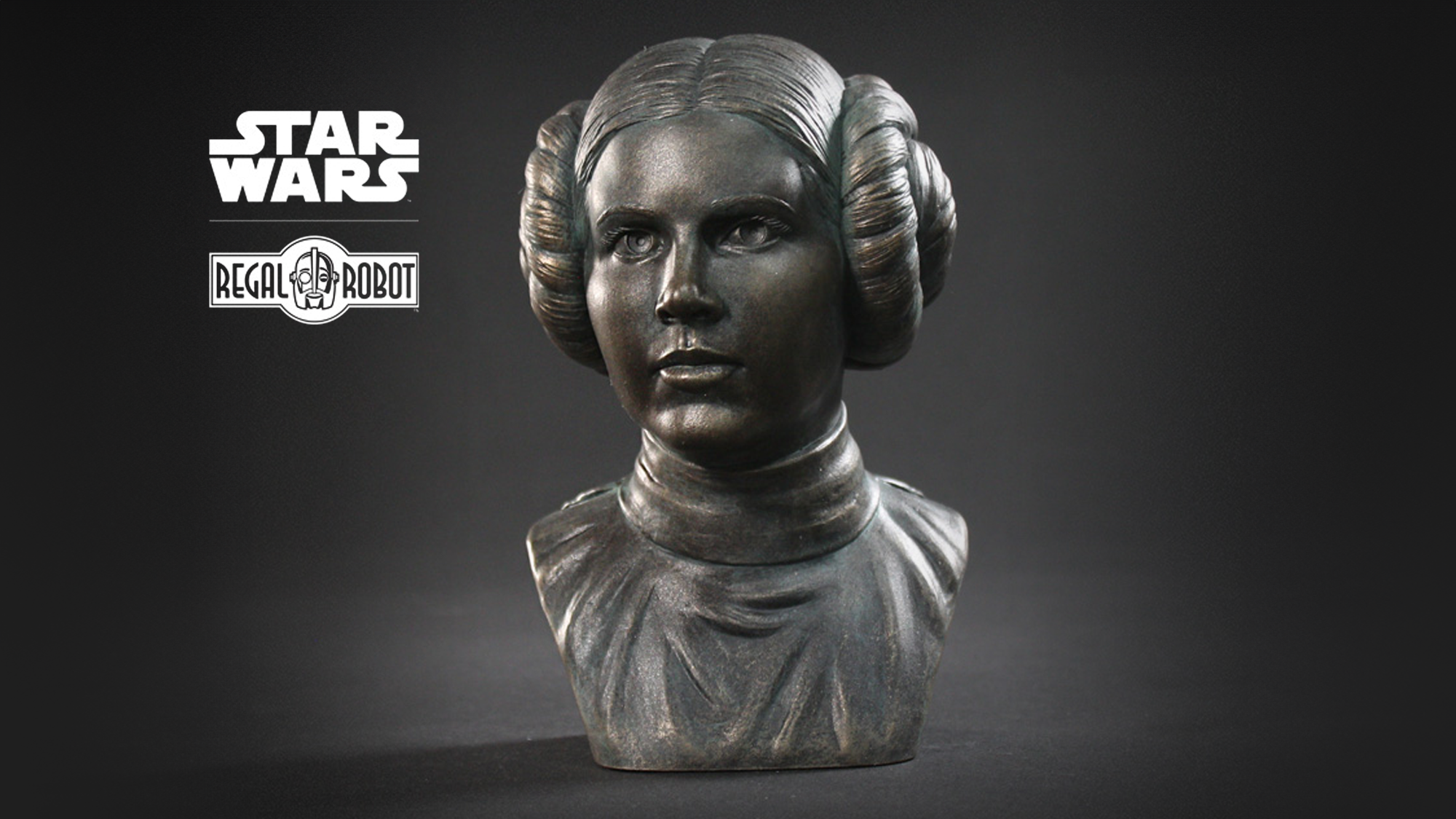 Stealth Geek Done Right with a Princess Leia Bronze-Style Bust
