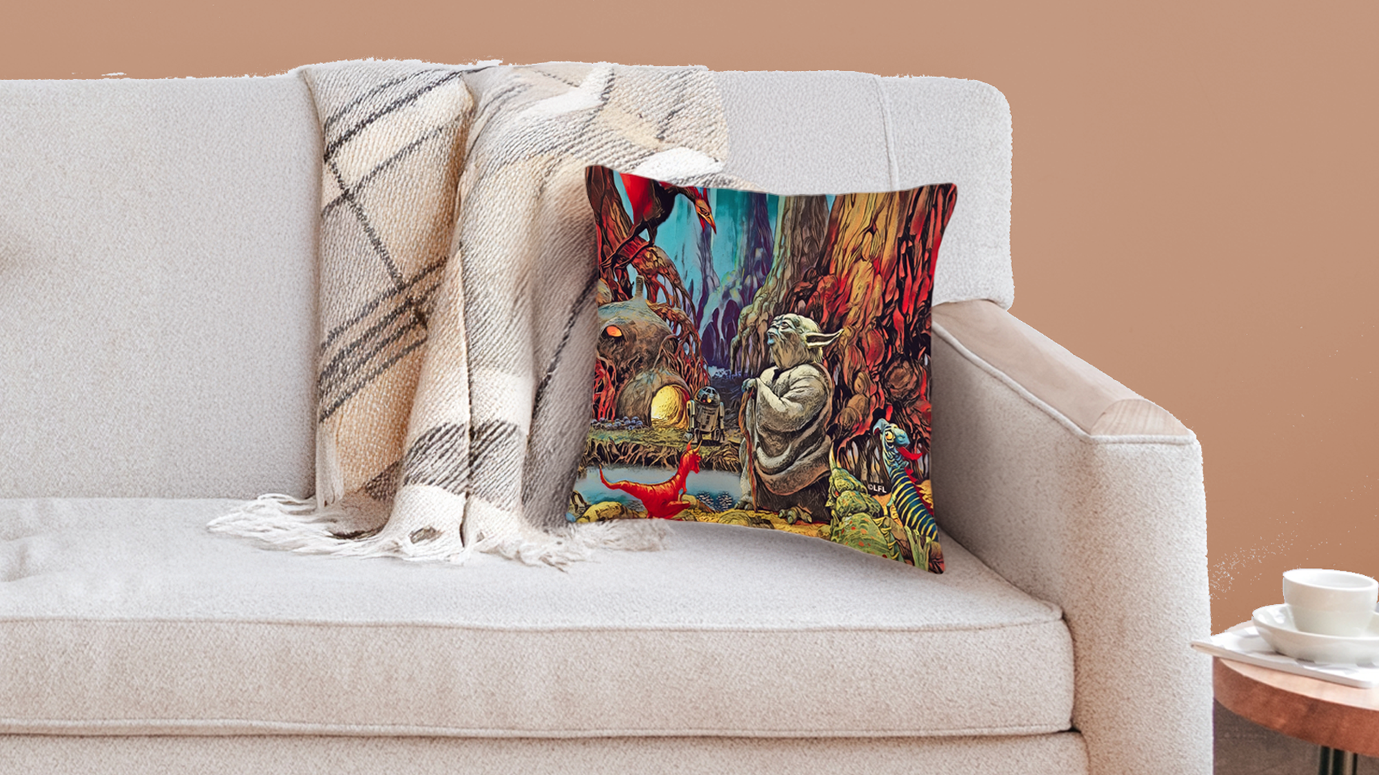 Strong with the Couch This Throw Pillow Is