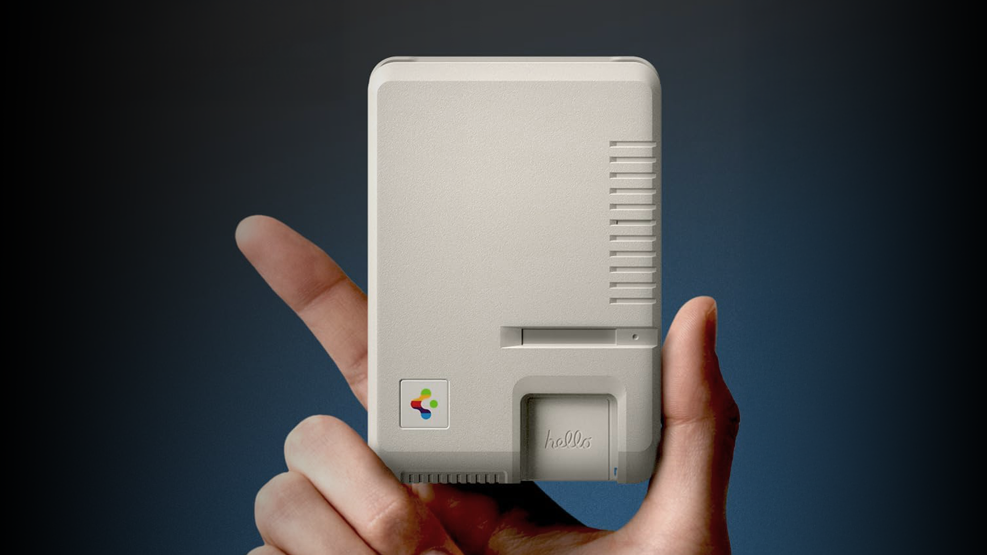 Spigen MagSafe Wallet That Looks Like a Mini Retro Mac