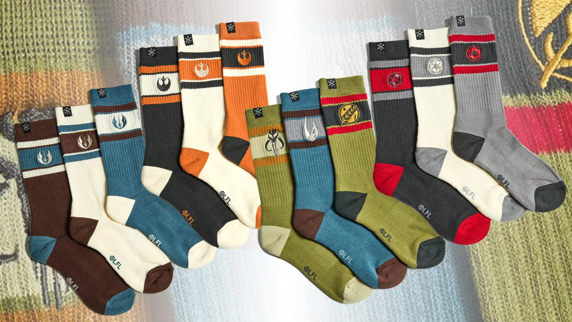 Jedi, Empire, Rebels, or Mandalorian Socks: Let Your Feet Decide