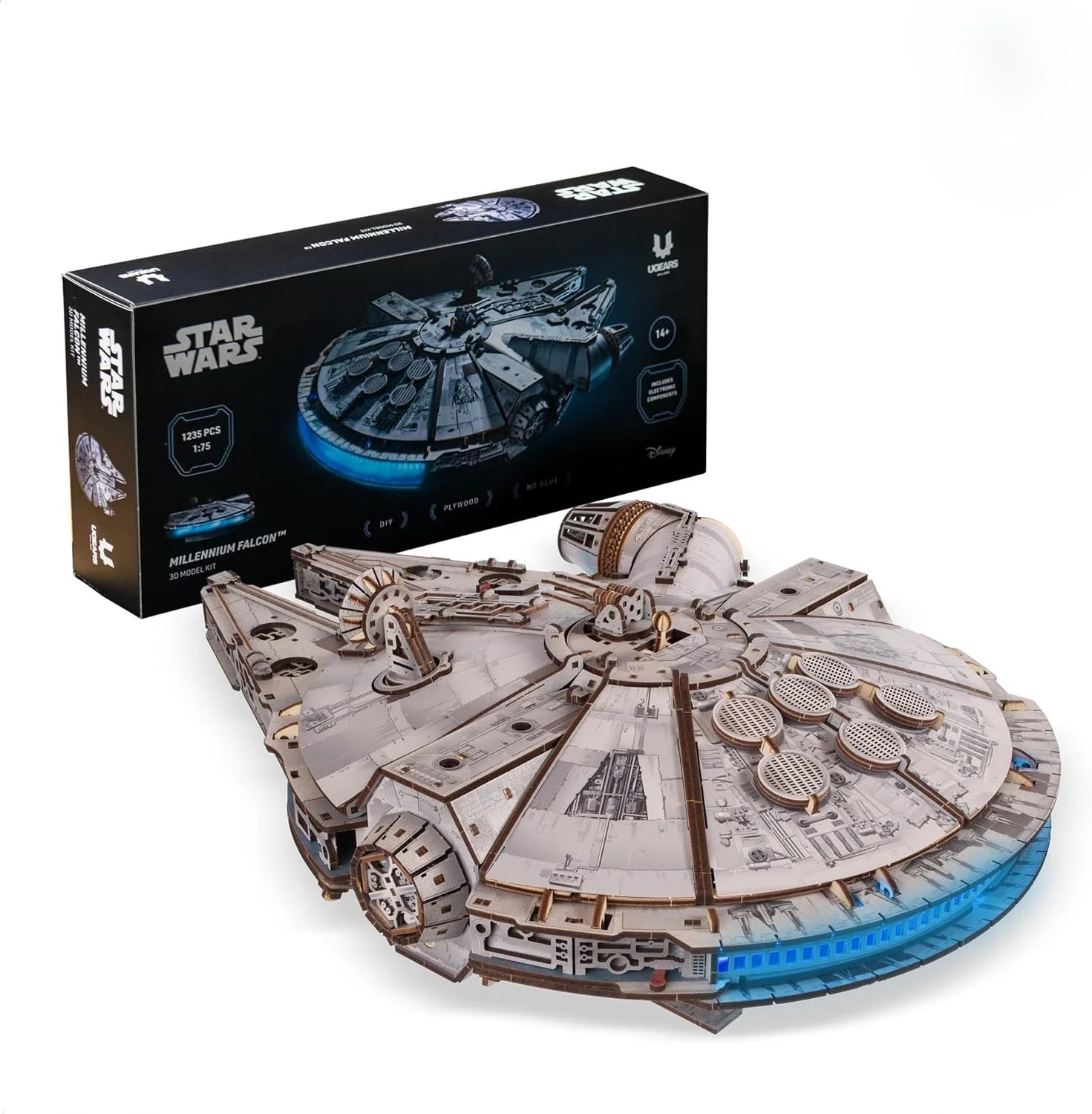 Build Your Own Bucket of Bolts: Millennium Falcon 3D Wooden Puzzle
