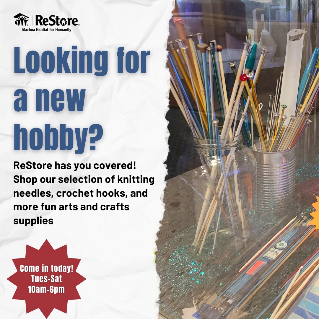 Discover the joy of crafting and the thrill of trying something new! 🌟🖌️ Restore is your one-stop destination for all things arts and crafts. Let's explore, create, and make memories together! #shopsmart #shoplocal #artsandcrafts #restore