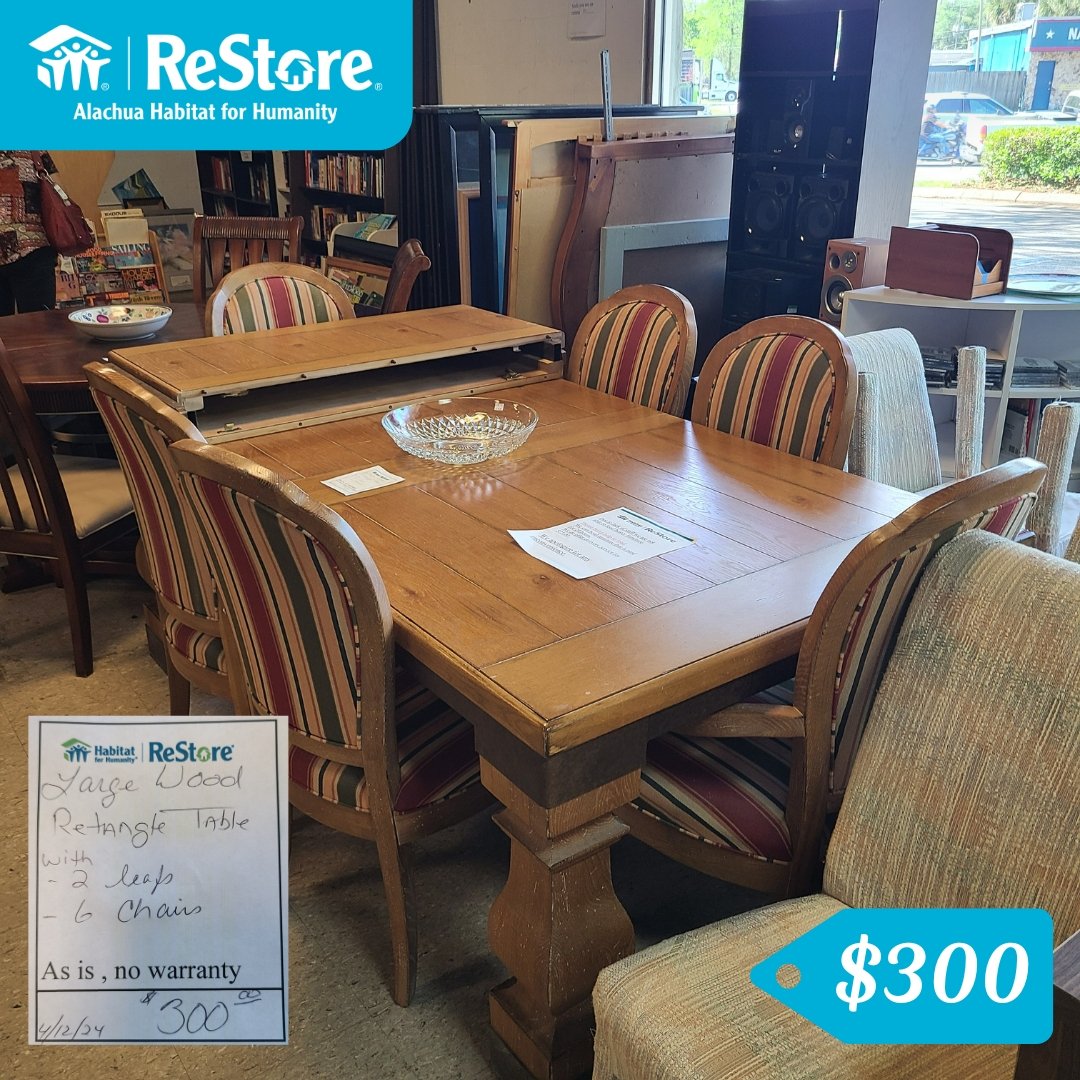 New furniture in store! ✅

Don't miss out on these amazing and affordable pieces ✨
Please call ahead to check availability, items go quick ☎️
352-373-5728
#HomeDecor #AlachuaHabitatReStore #AffordableFinds #ShopSmart #GreatDeals