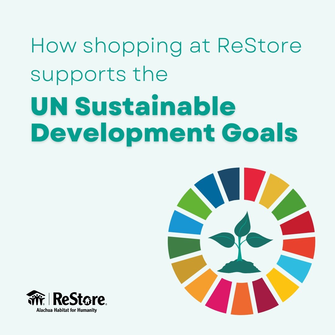 🌍Did you know that every purchase at ReStore supports Sustainable Development Goals like Good Health and Well-Being?💚

Every item bought is a step towards a more sustainable and equitable future. 

Let's shop consciously and support positive change