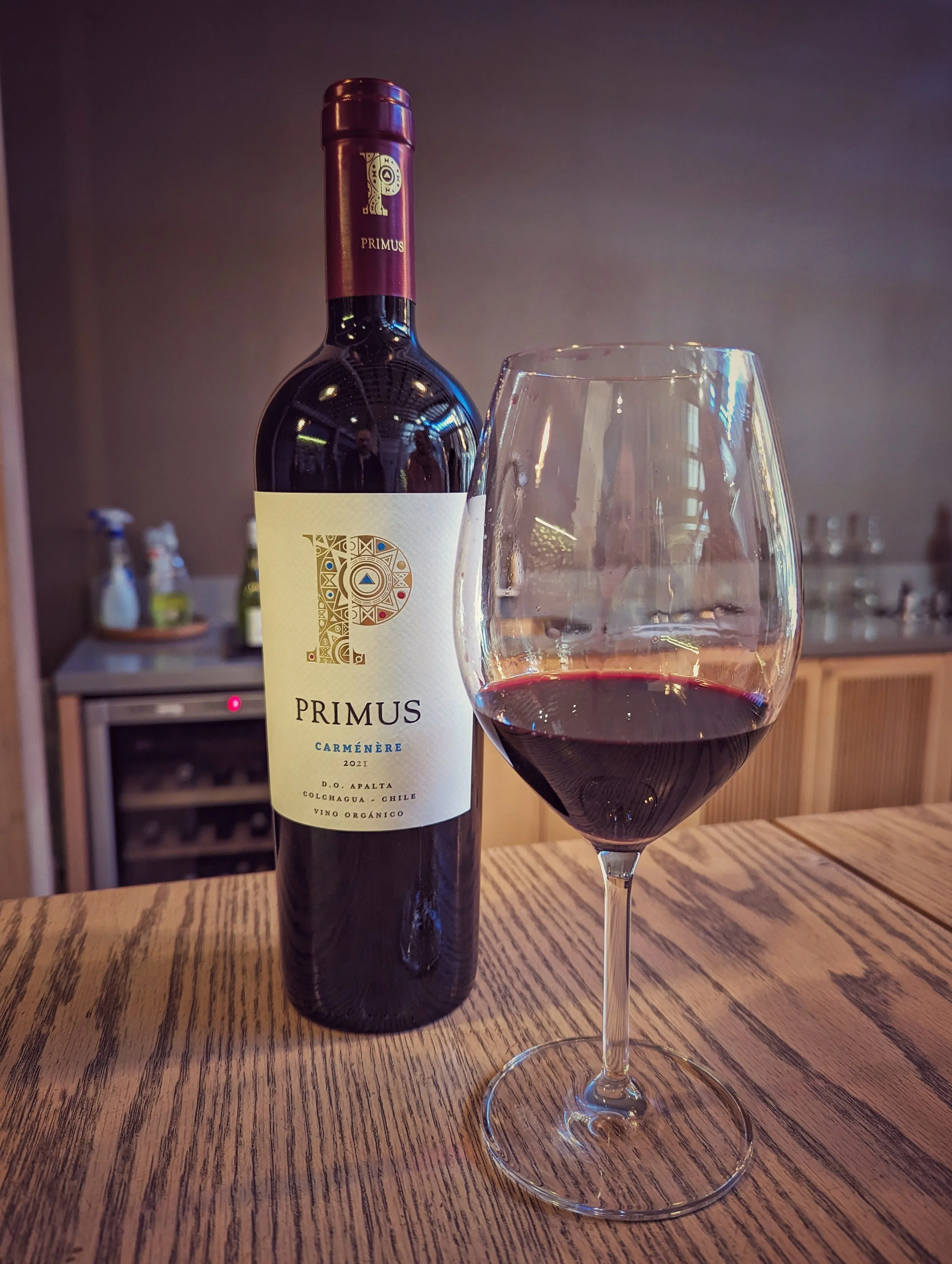 Carmenere at Vina Veramonte Vineyards- Valpariso, Chile