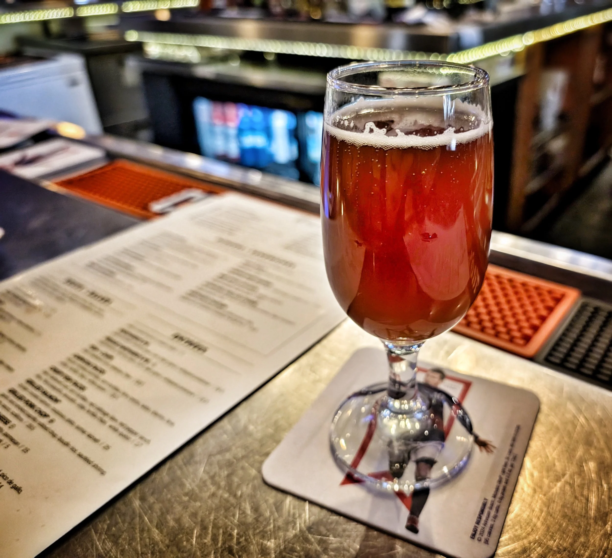 I drove up to Grand Junction, Co. SPECIFICALLY for this 14th Anniversary barleywine from Fremont, Brewing (Seattle, WA). 