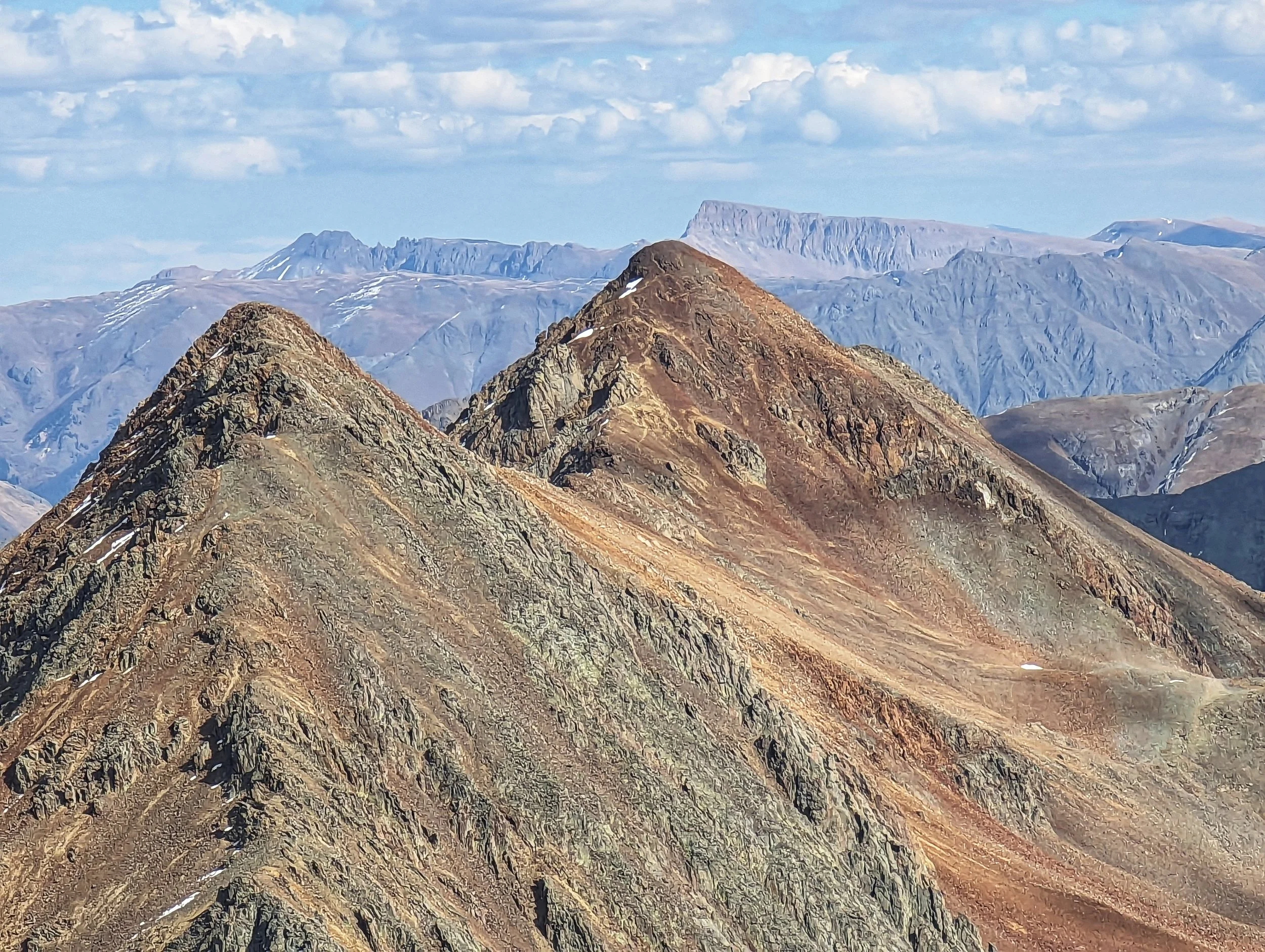 Rolling Mountain- 13,697' (the middle peak)