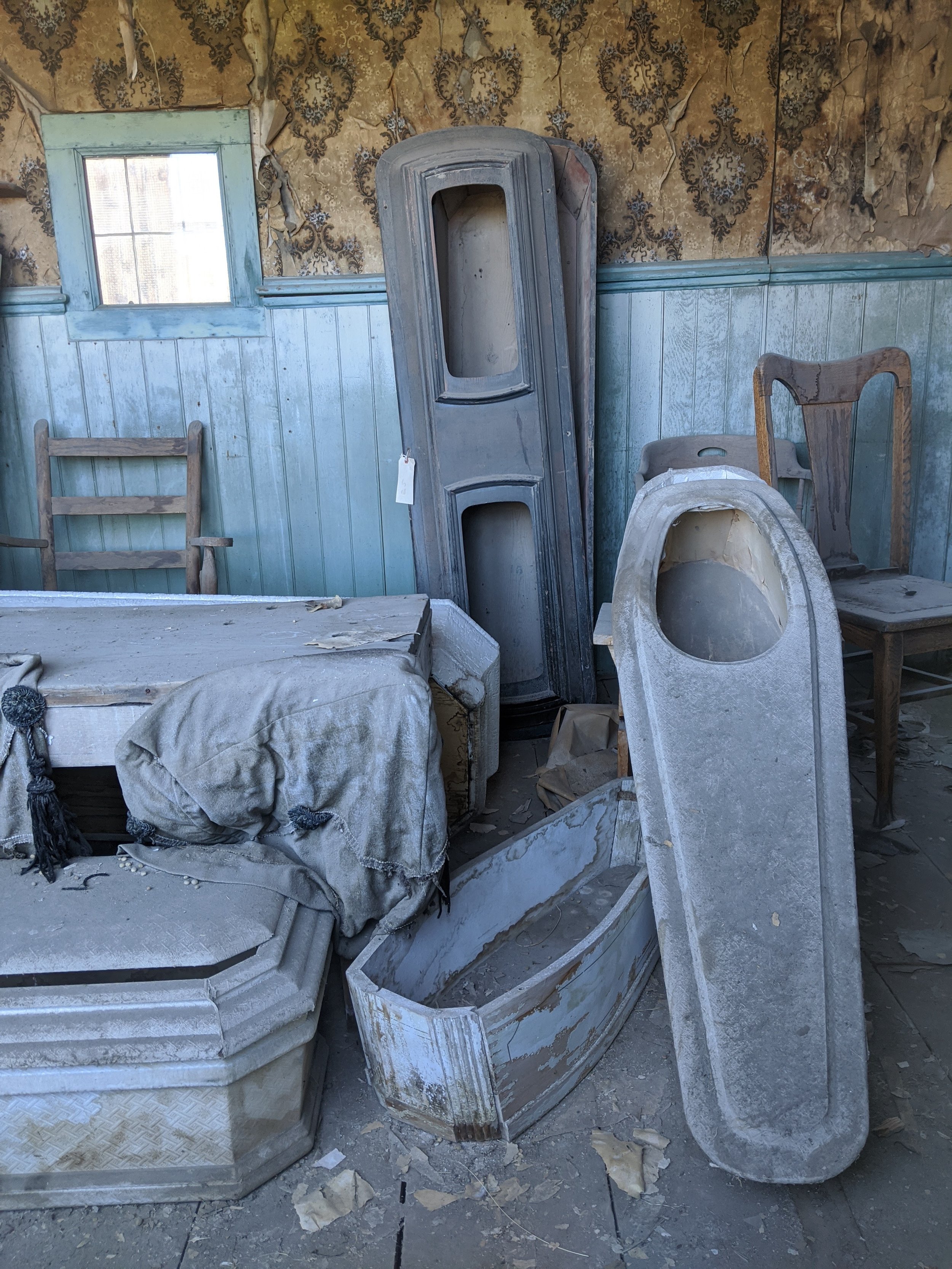 Mortuary at Bodie, California